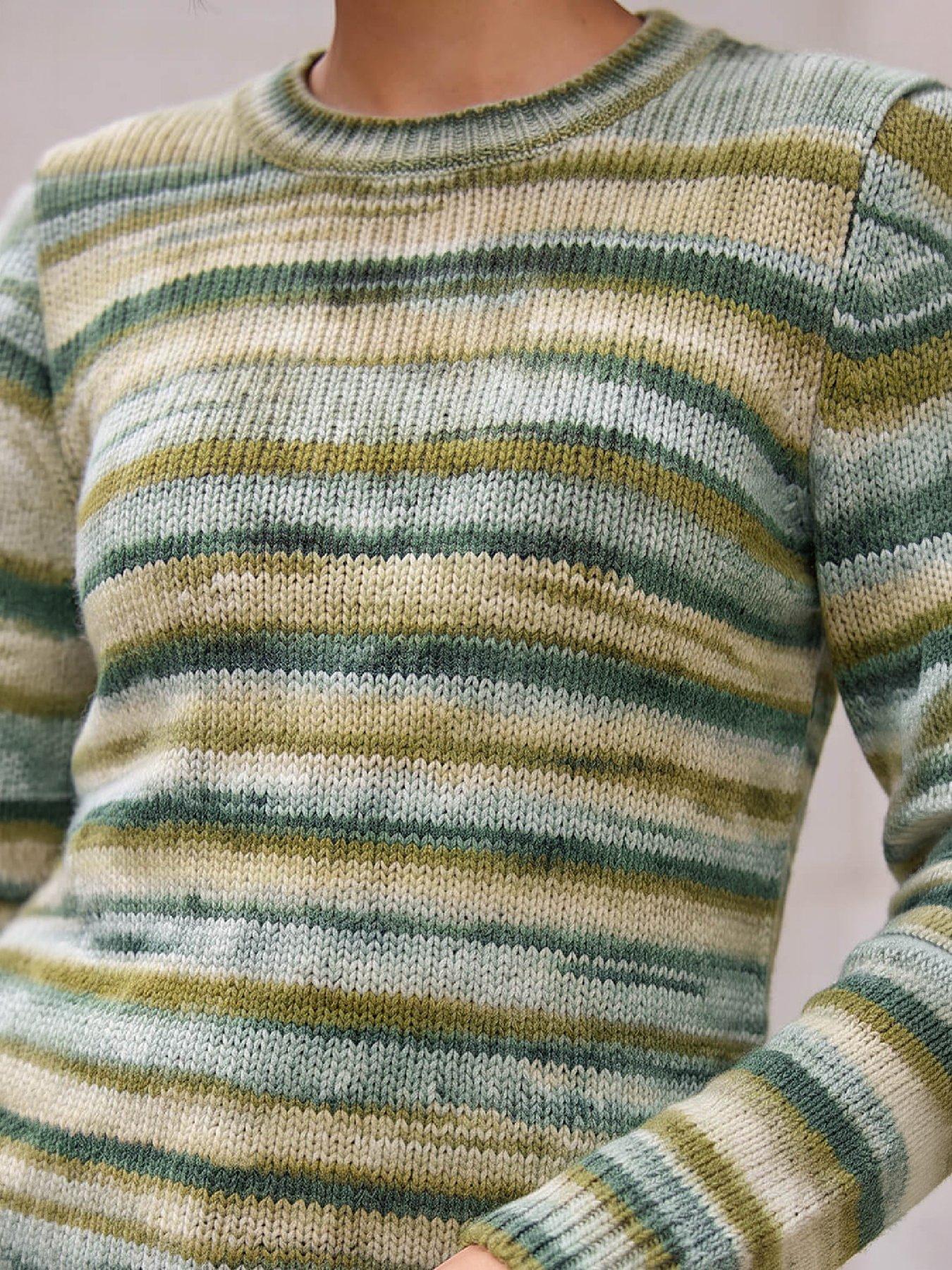 Image 2 of 4 of Roman Spacedye Crew Sweater
