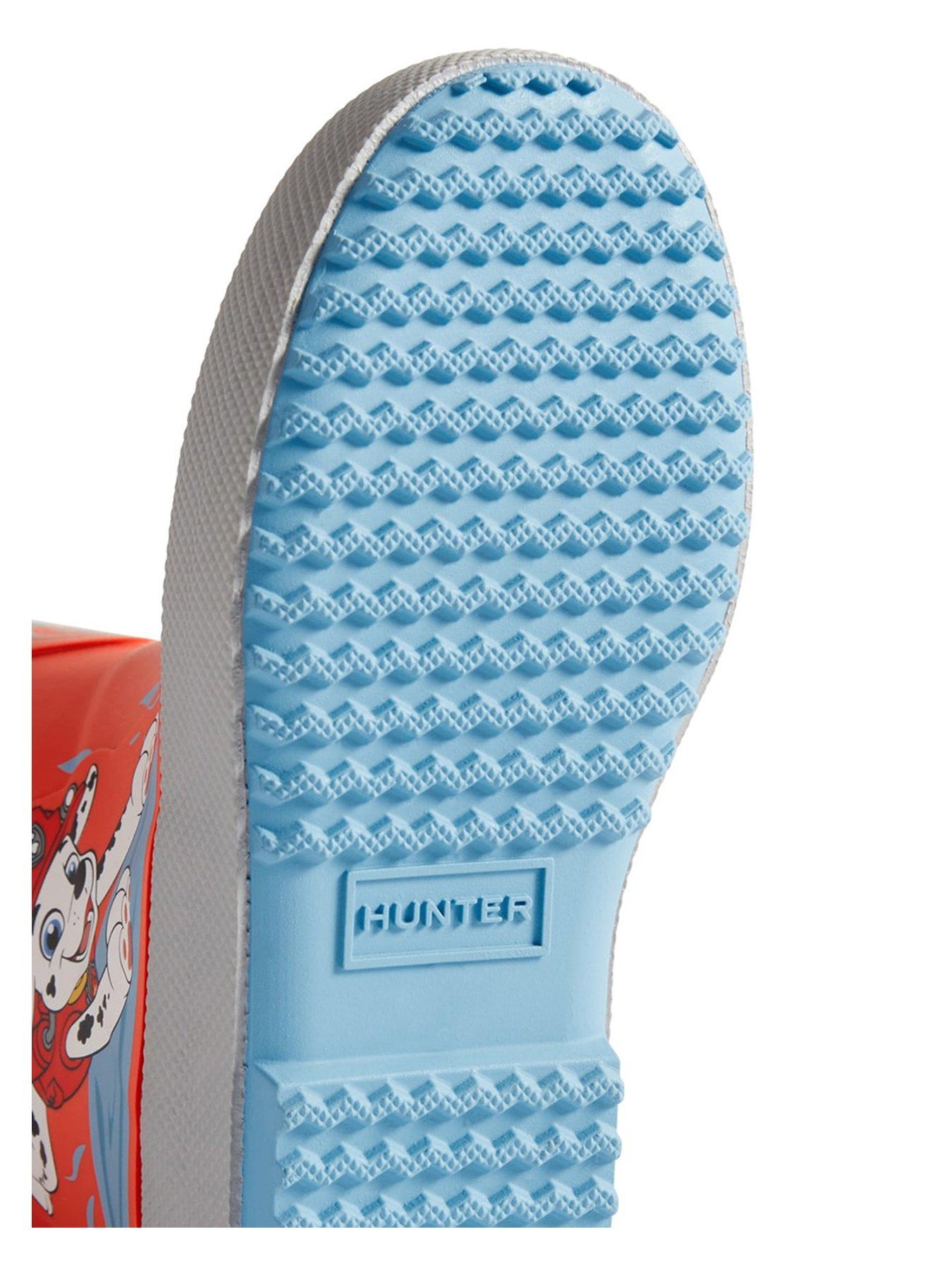 Image 5 of 5 of Hunter Paw Patrol Marshall Wellington Boots - Red