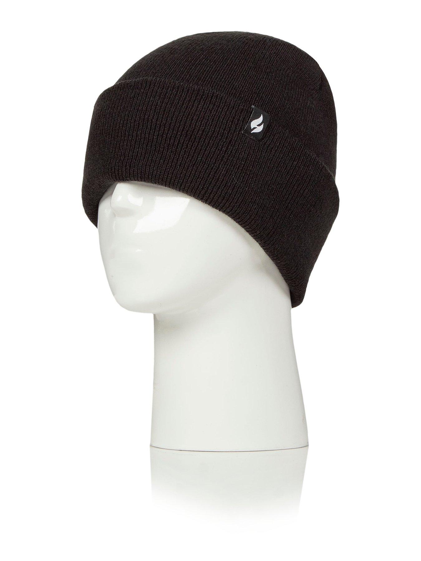 Image 2 of 5 of Heat Holders LITE BASIC TURNOVER HAT - BLACK
