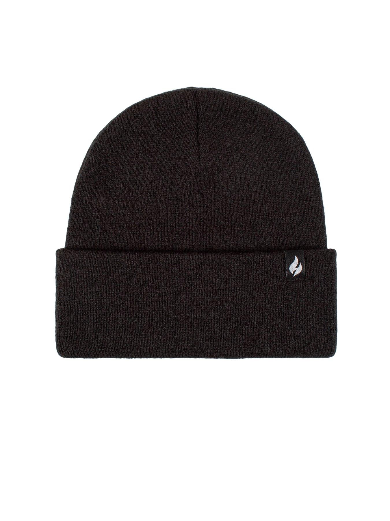 Image 4 of 5 of Heat Holders LITE BASIC TURNOVER HAT - BLACK