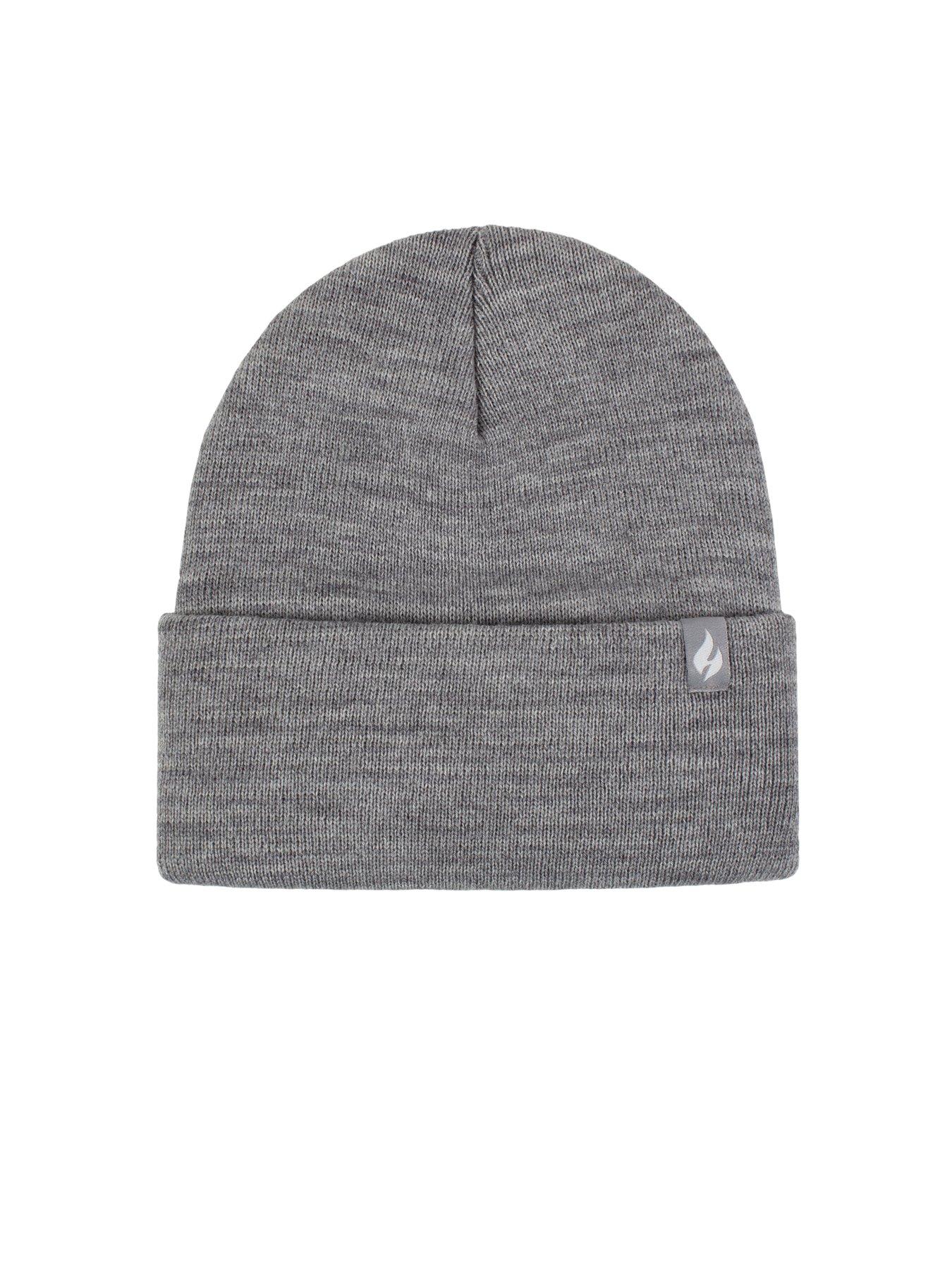 Image 4 of 5 of Heat Holders LITE BASIC TURNOVER HAT - LIGHT GREY