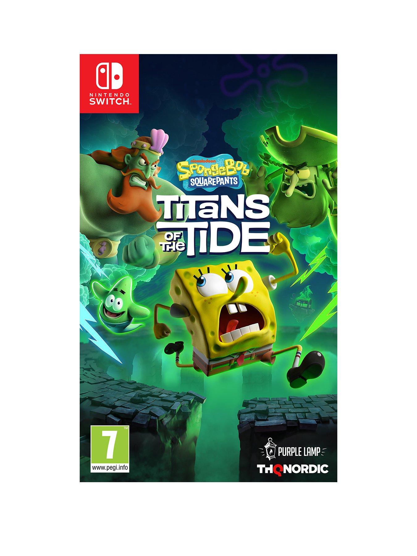 Nintendo SpongeBob Titans of the Tide NSW1