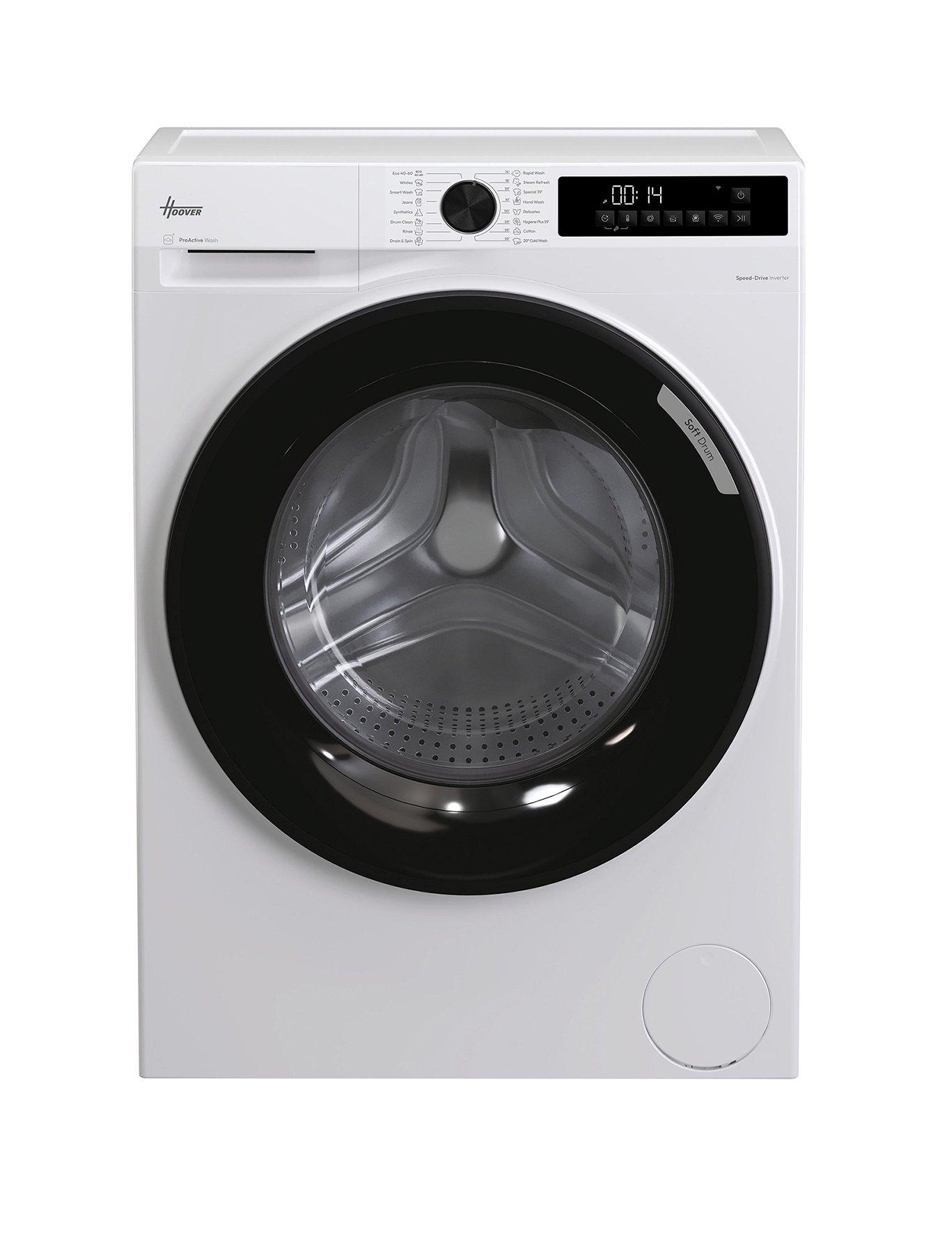 Image 1 of 7 of Hoover Pro Wash Series 3 HBR 411BL9-80 11kg Washing Machine, A Rated, 1400 rpm, Wifi -&nbsp;White
