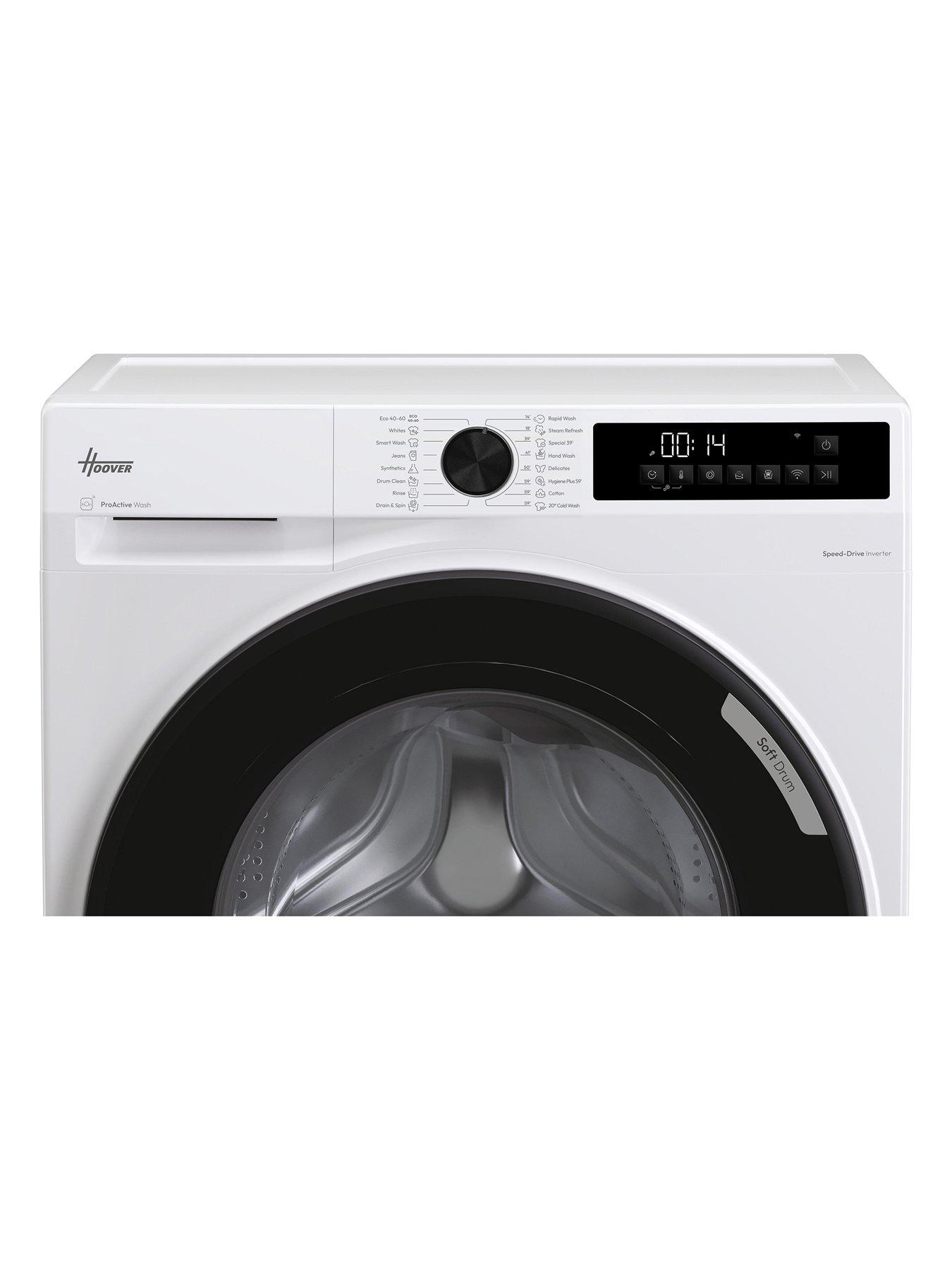 Image 2 of 7 of Hoover Pro Wash Series 3 HBR 411BL9-80 11kg Washing Machine, A Rated, 1400 rpm, Wifi -&nbsp;White