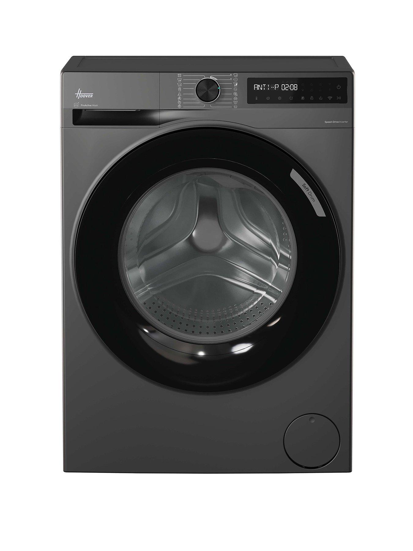 Hoover HBR 411BL9G-80 11kg Freestanding Washing Machines Graphite