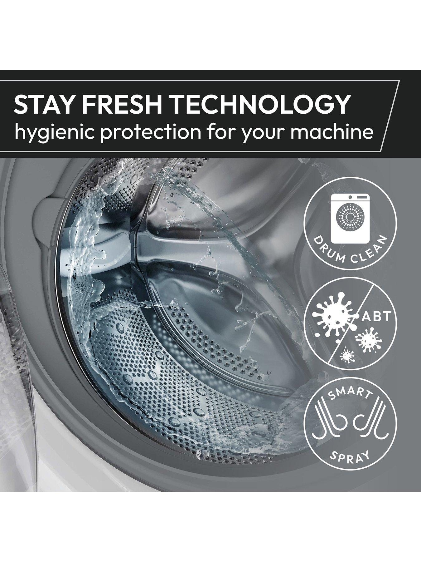 Image 4 of 7 of Hoover HBP 411BL9G-80 11kg Freestanding Washing Machines Graphite