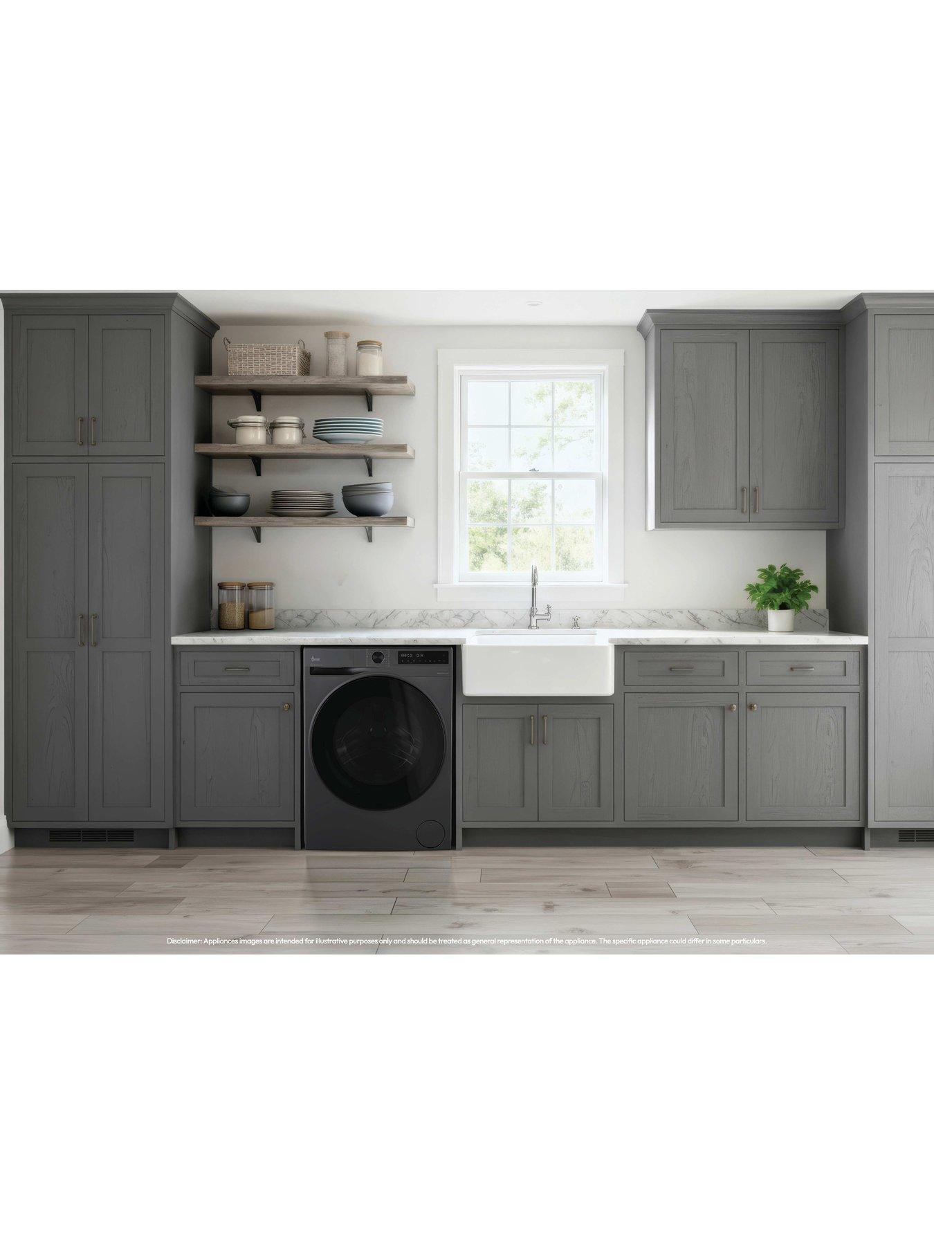 Image 6 of 7 of Hoover HBP 411BL9G-80 11kg Freestanding Washing Machines Graphite