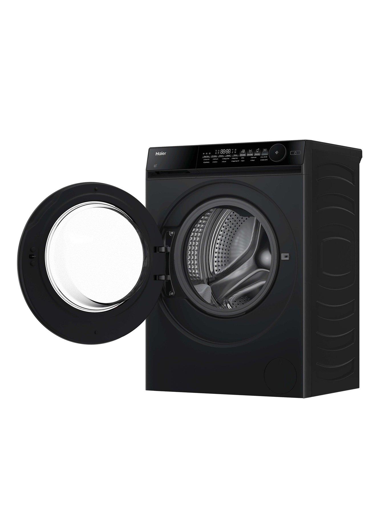 Image 2 of 7 of Haier X Series 7 HW90B14367BTU1UK 9kg Washing Machine, 1400 rpm, Wifi, A Rated - Black Steel