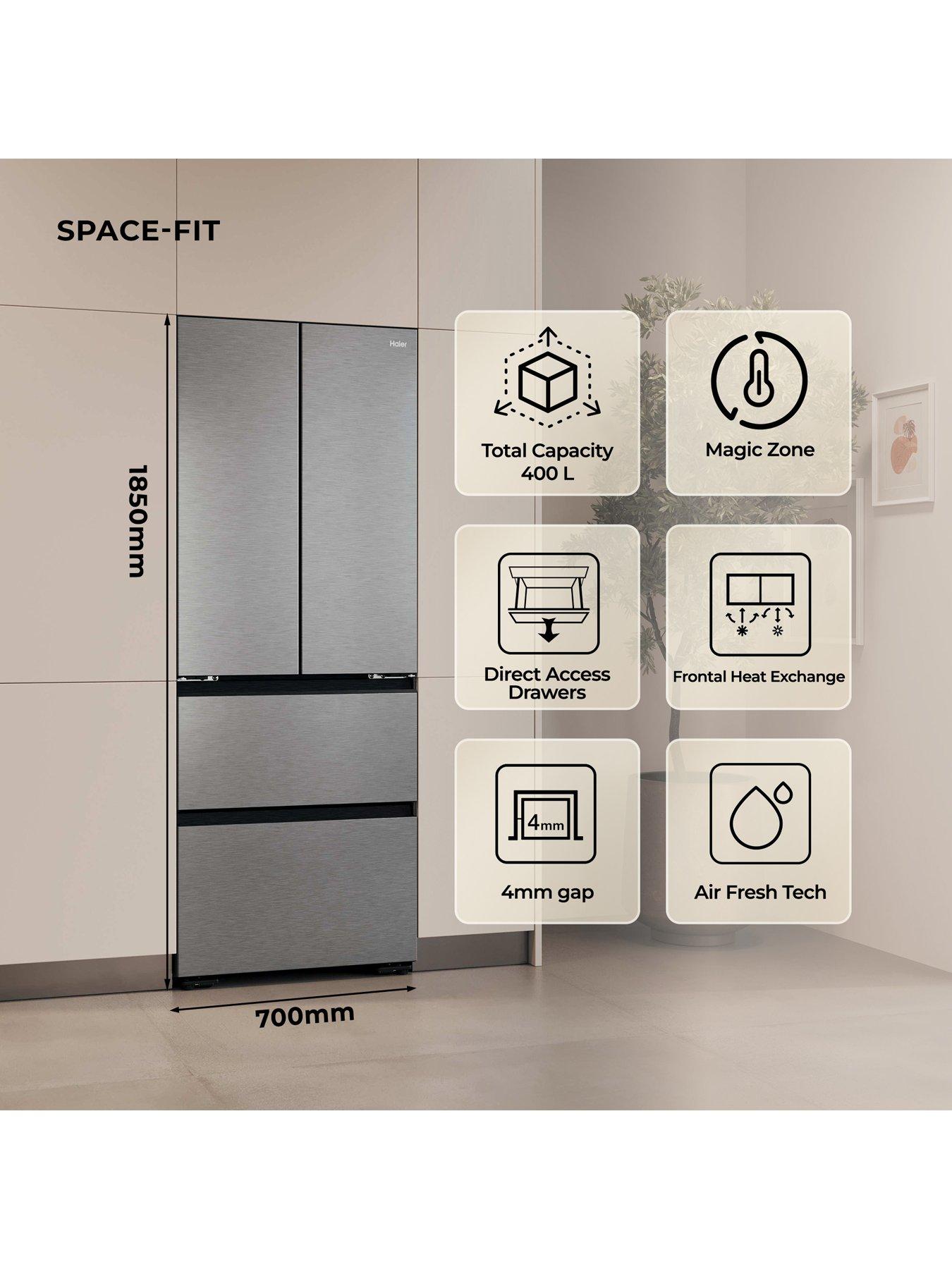 Image 2 of 7 of Haier French Series 5,&nbsp;70cm, SpaceFit -&nbsp;Inox&nbsp;