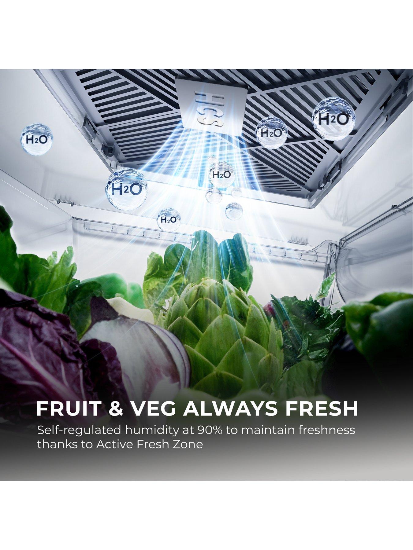 Image 3 of 7 of Haier French Series 5,&nbsp;70cm, SpaceFit -&nbsp;Inox&nbsp;