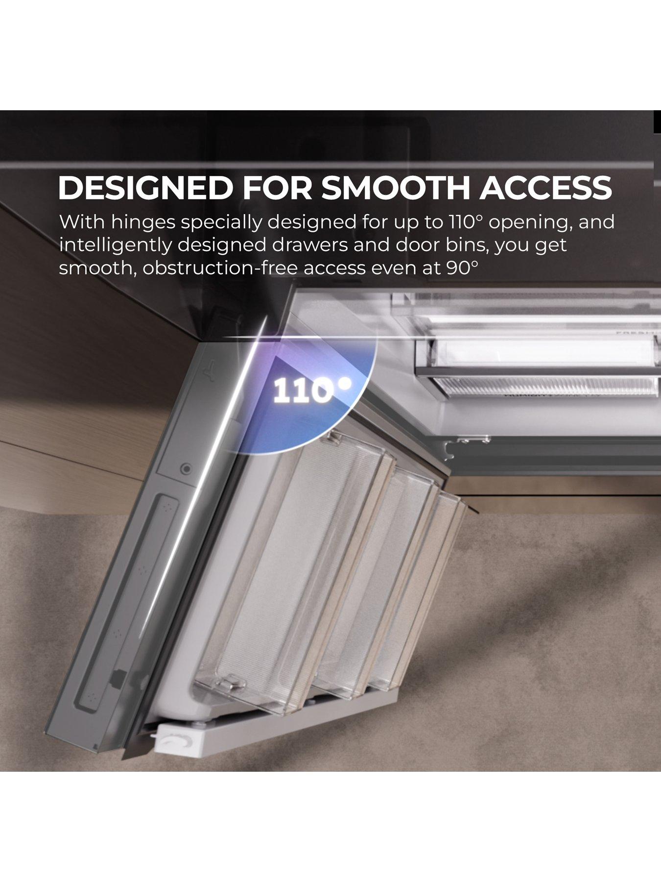 Image 4 of 7 of Haier French Series 5,&nbsp;70cm, SpaceFit -&nbsp;Inox&nbsp;