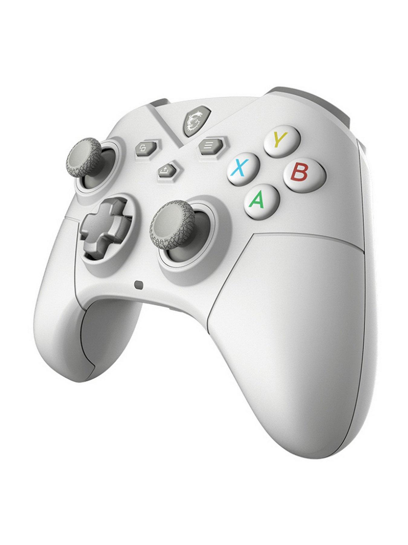 Image 2 of 5 of MSI Force GC300 Wireless / Wired PC Gaming Controller - White