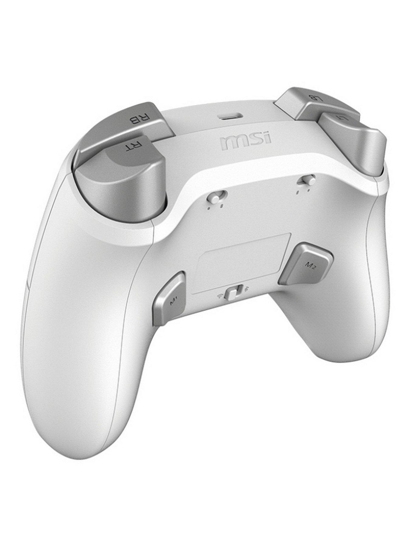 Image 3 of 5 of MSI Force GC300 Wireless / Wired PC Gaming Controller - White