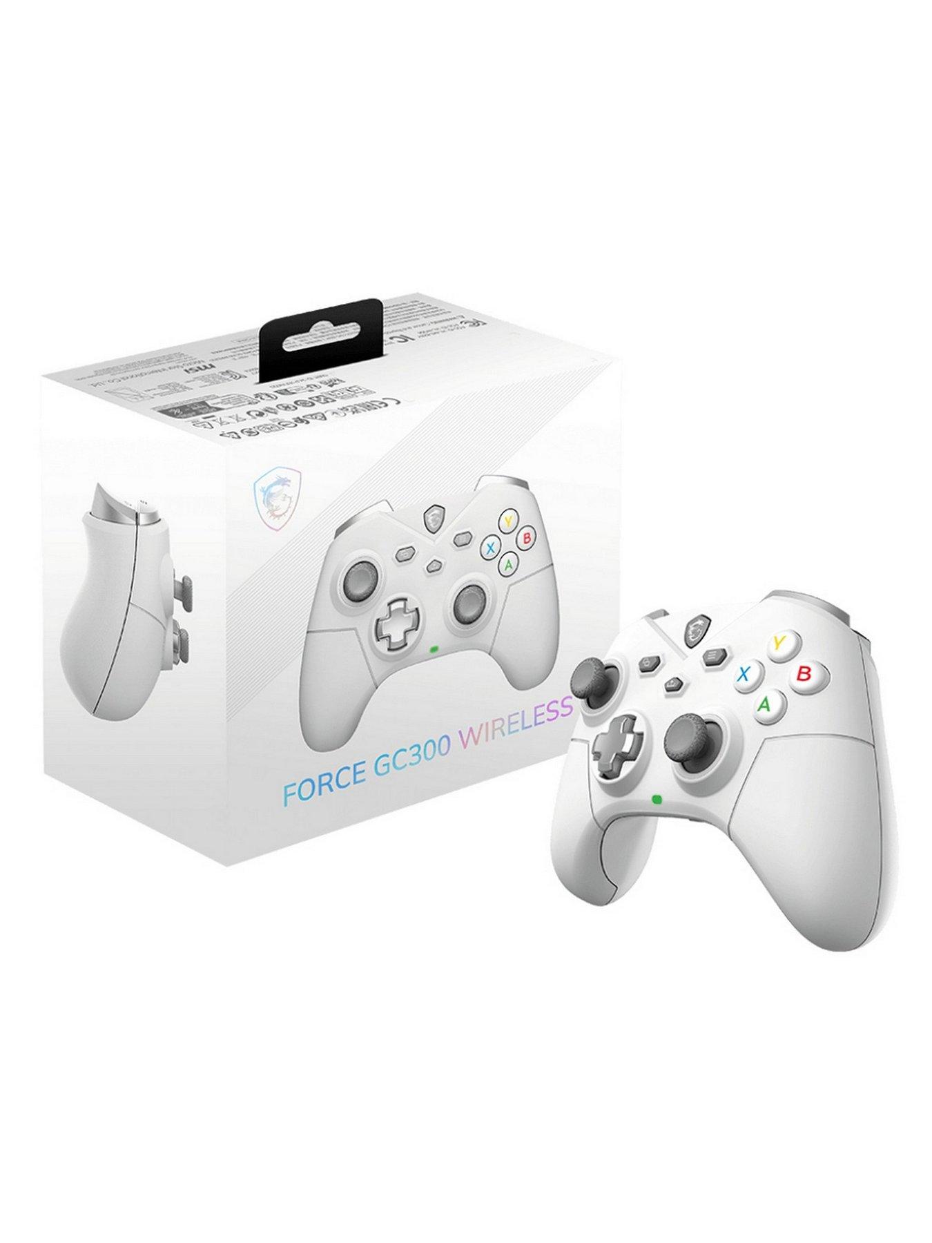 Image 5 of 5 of MSI Force GC300 Wireless / Wired PC Gaming Controller - White