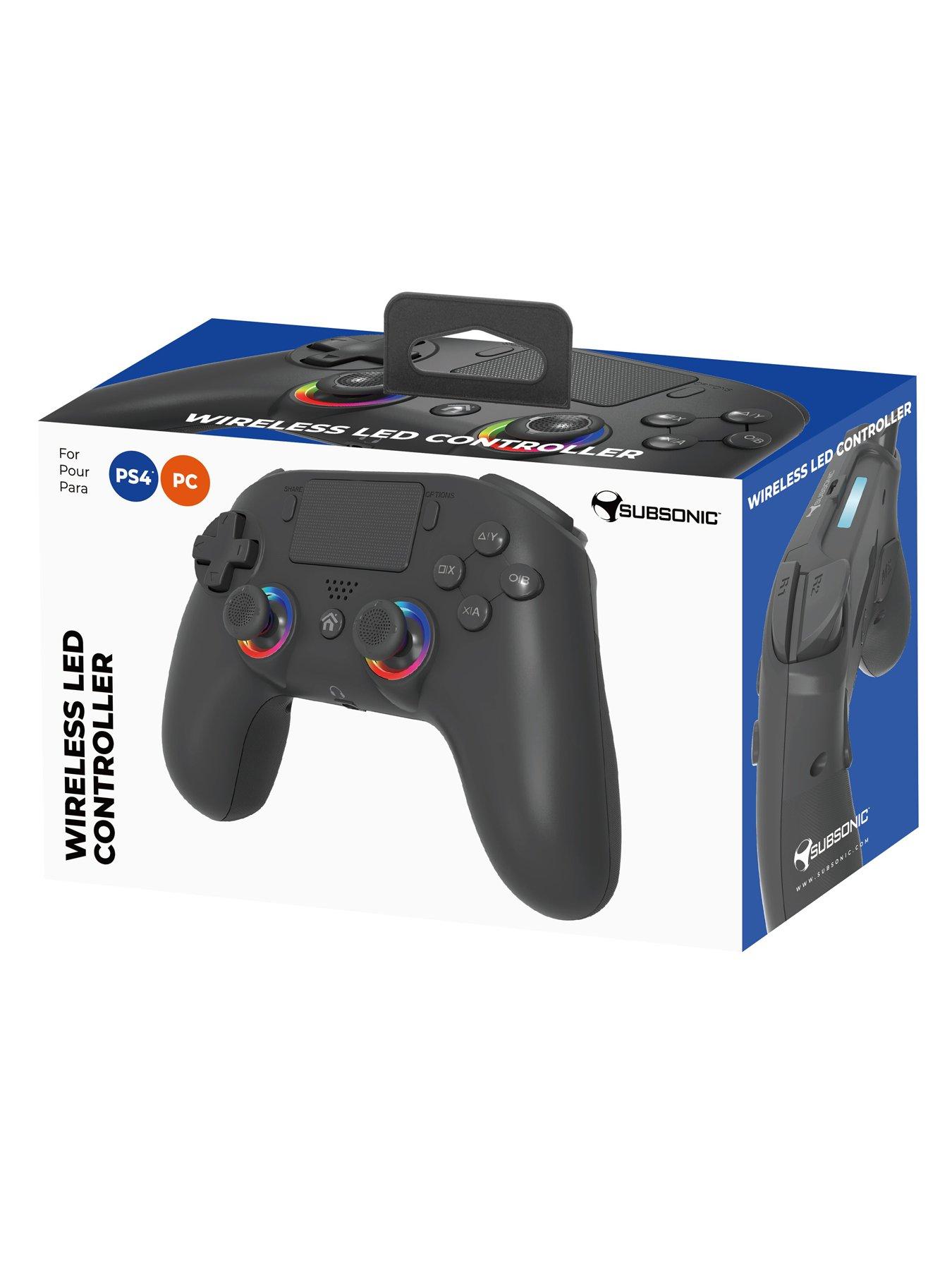 Image 7 of 7 of Subsonic Subsonic PS4 Wireless LED Controller Black