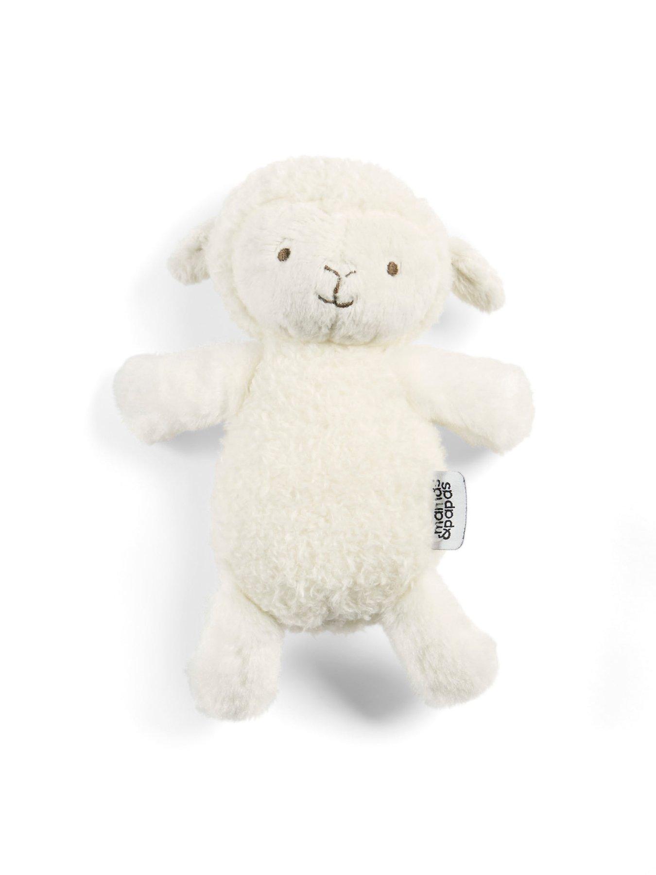 Image 1 of 4 of Mamas & Papas Soft Toy - Lamb Beanie
