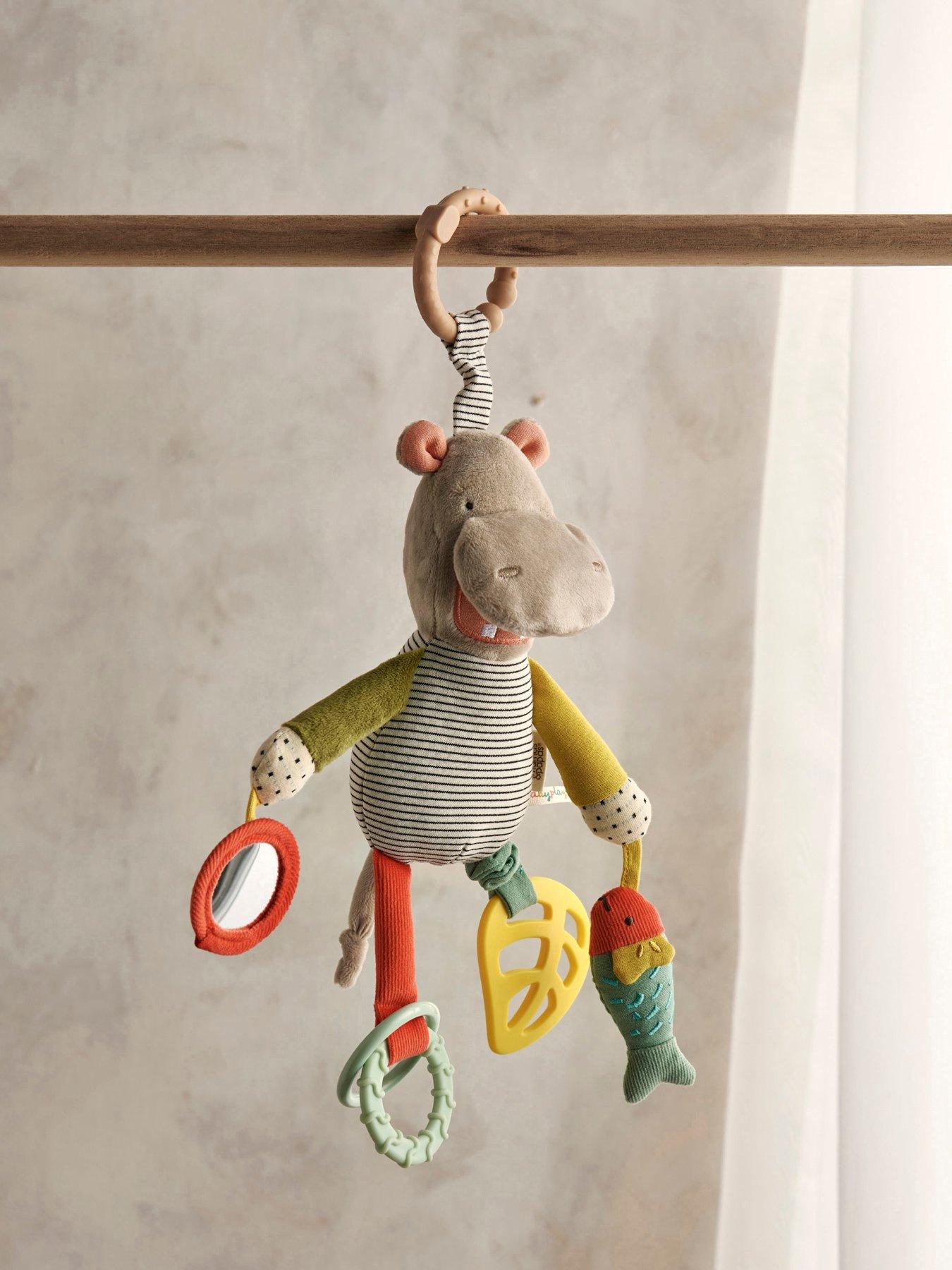 Image 1 of 2 of Mamas & Papas Activity Toy - Babyplay Jangly Hippo