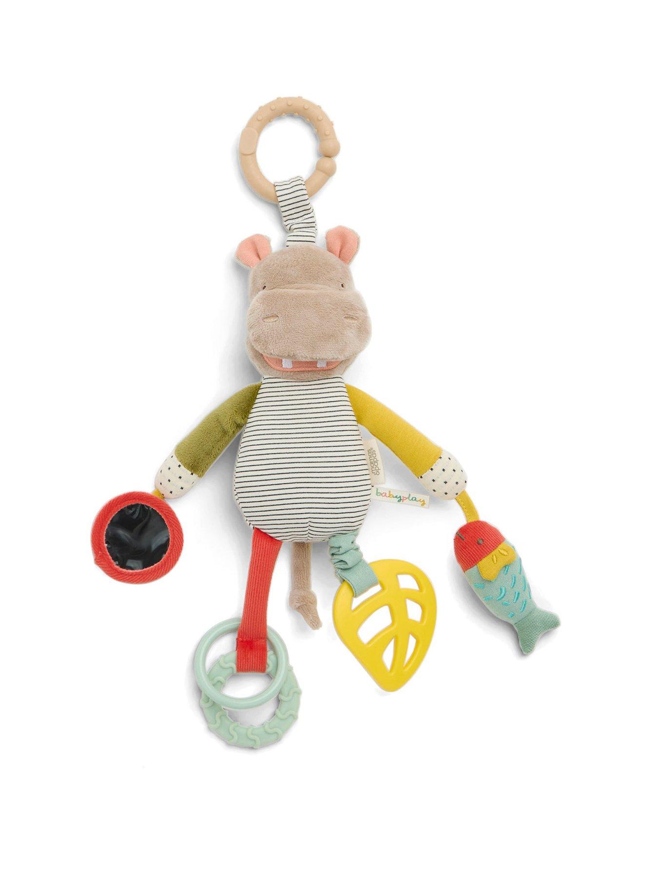 Image 2 of 2 of Mamas & Papas Activity Toy - Babyplay Jangly Hippo
