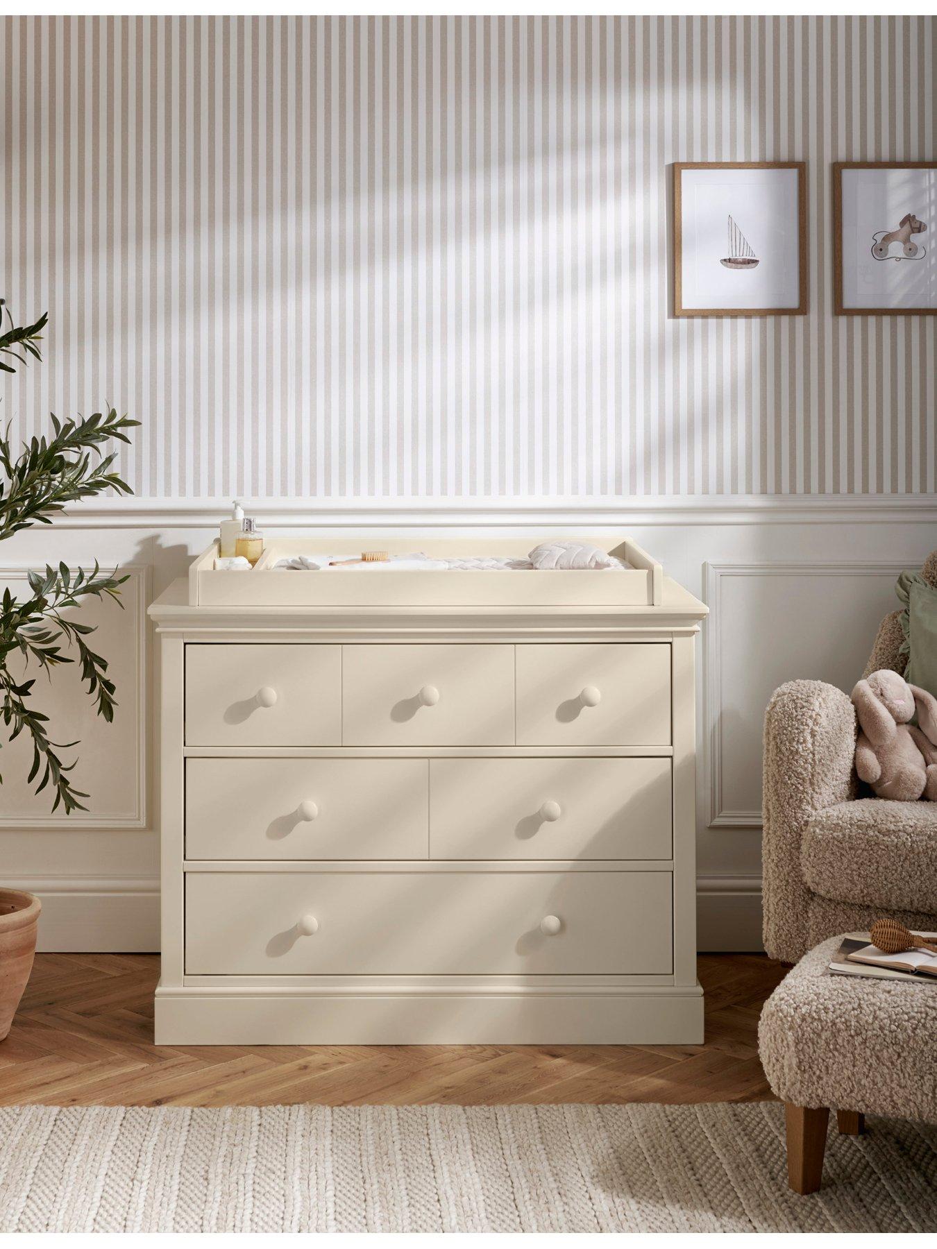 Image 6 of 7 of Mamas & Papas Oxford Set (Cotbed & Dresser) Cashmere