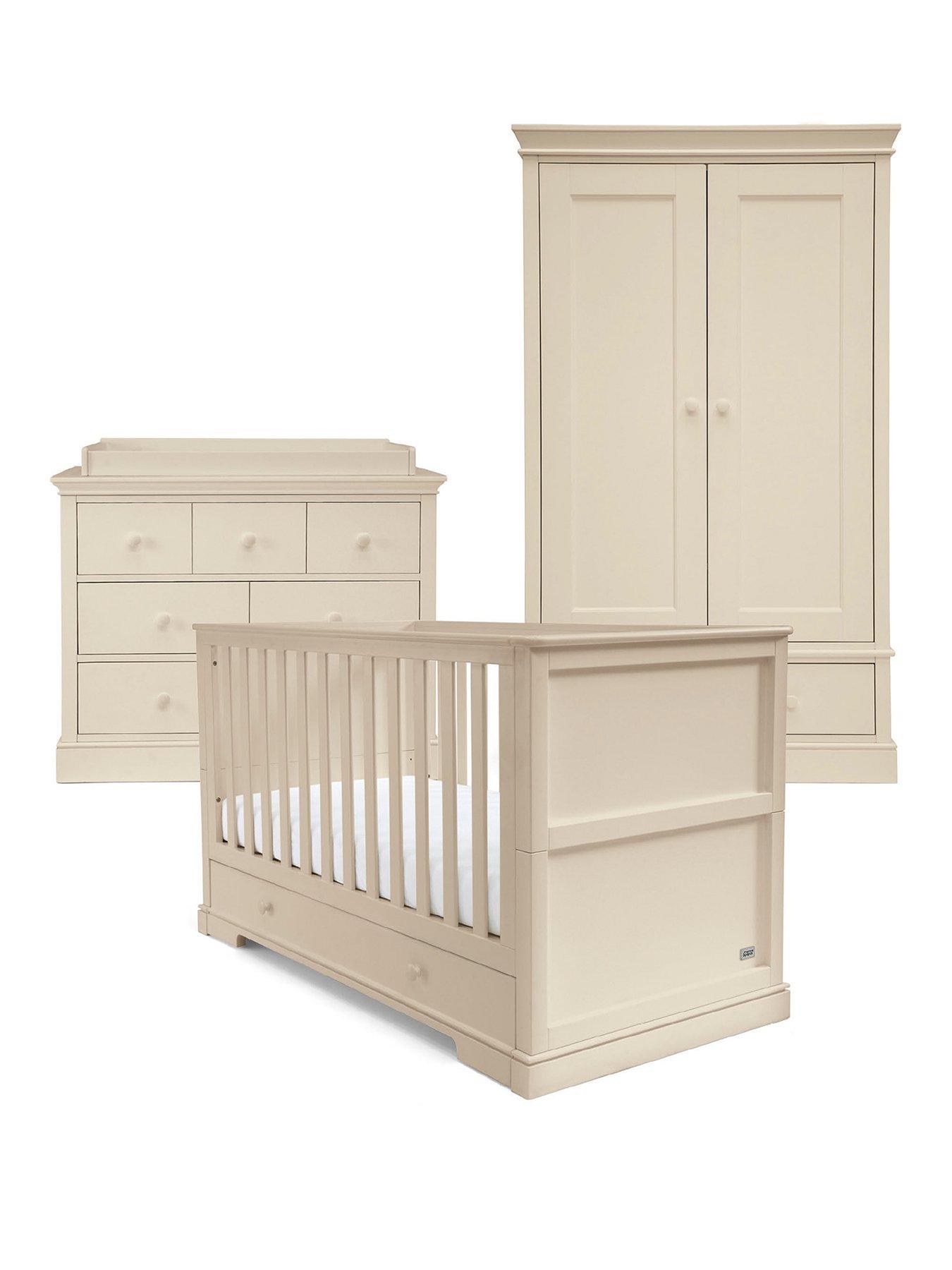 Image 2 of 7 of Mamas & Papas Oxford Range (Cotbed, Dresser & Wardrobe) Cashmere