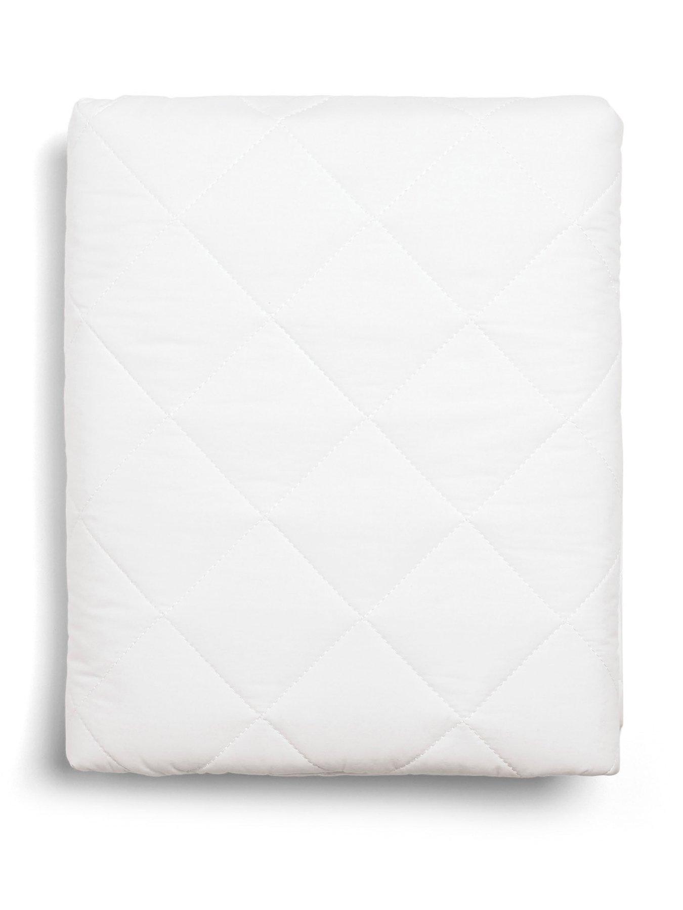 Image 1 of 1 of Mamas & Papas Anti-Allergy Quilted Mattress Protector - Moses