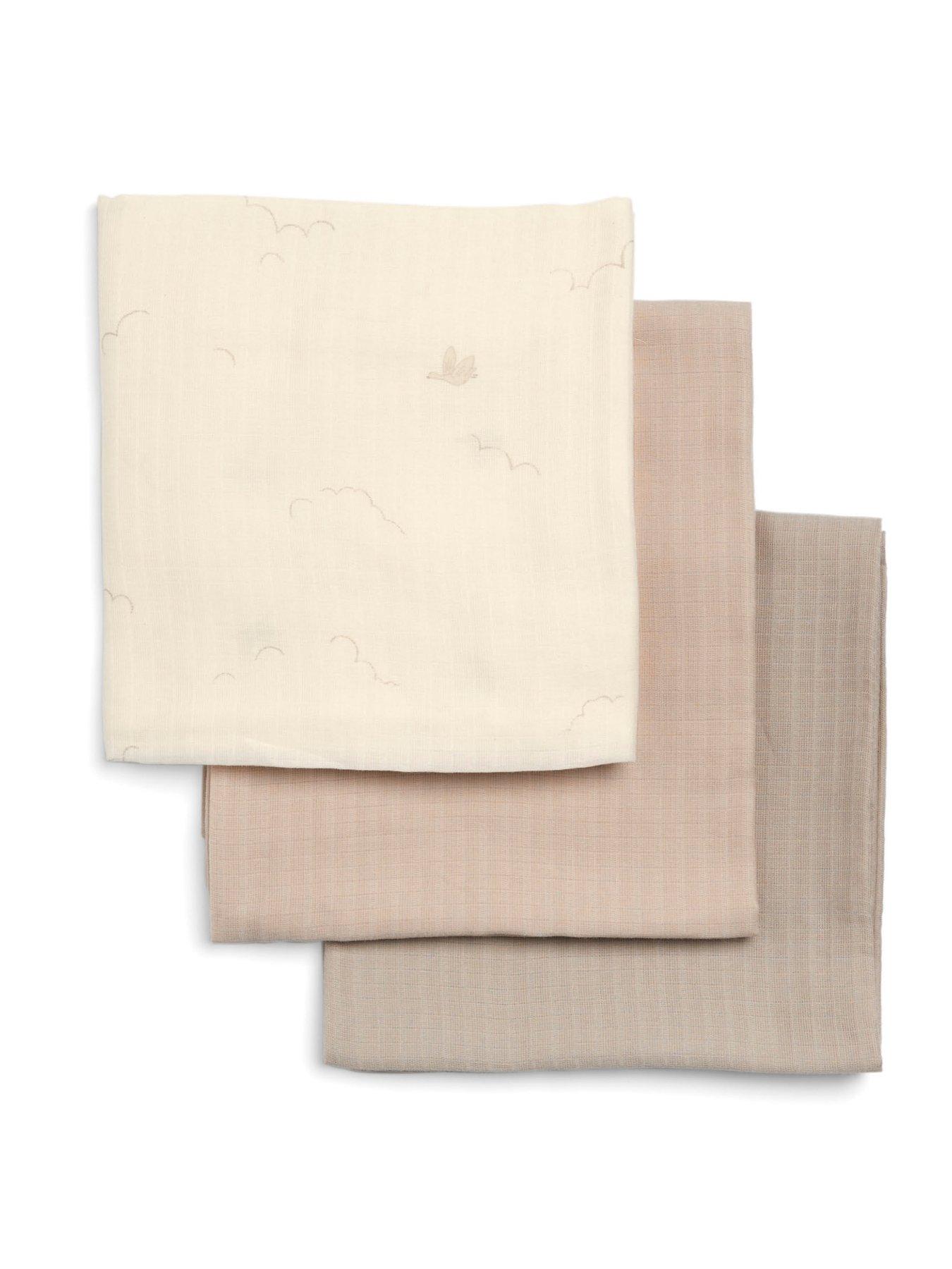 Image 3 of 3 of Mamas & Papas 3 Pack Large Muslin Squares - Duckling