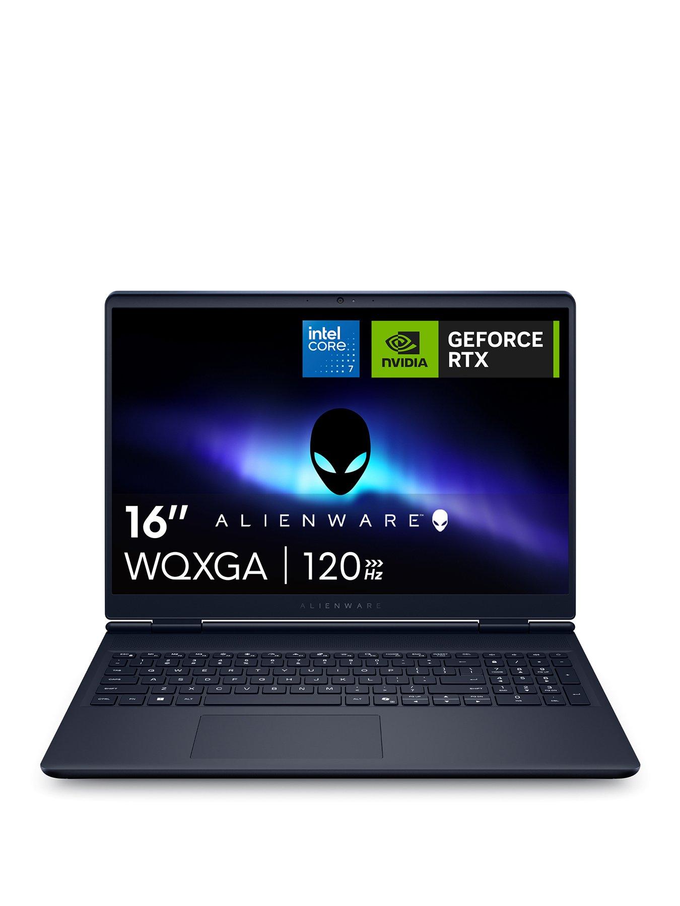 Alienware 16 Aurora Gaming Laptop - GeForce RTX 5060, Intel Core 7, 16GB RAM, 1TB SSD, 16in WQXGA, 120Hz, Blue