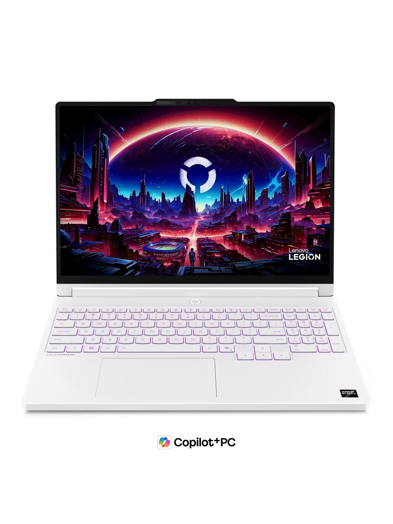 Lenovo Legion 5 15AGP11 15.3in OLED Gaming Laptop - GeForce RTX 5050, AMD Ryzen AI 7, 16GB RAM, 512GB SSD, WQXGA, 165Hz, White