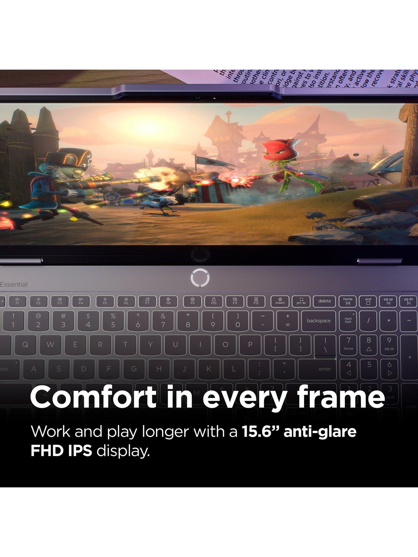 Image 3 of 7 of Lenovo LOQ Essential 15IRX11 15.6in Gaming Laptop - GeForce RTX 5050 - Intel Core i7 - 16GB RAM - 512GB SSD - FHD IPS 144Hz - Grey