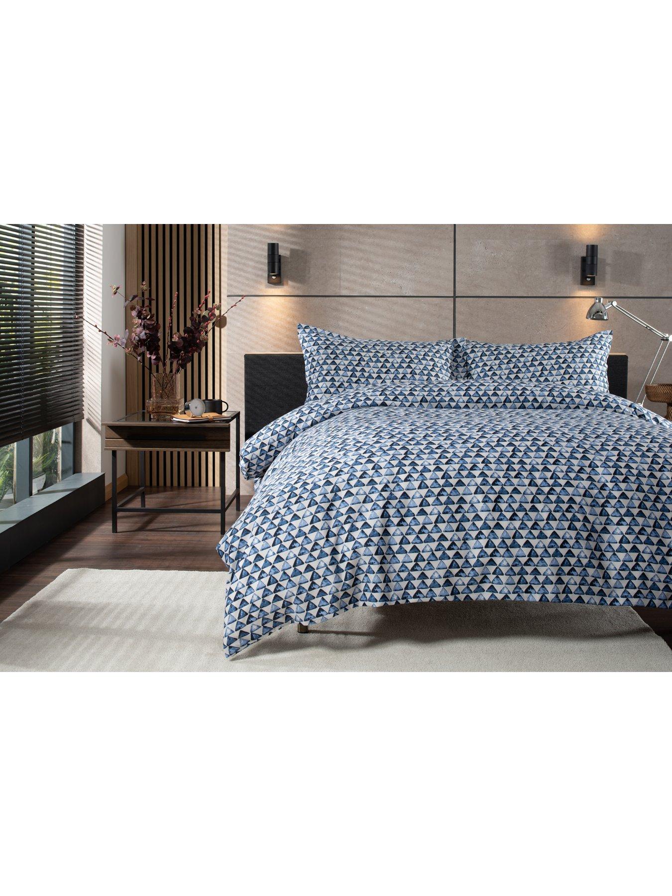 Image 3 of 5 of Studio 1846 Triangles King Duvet Set