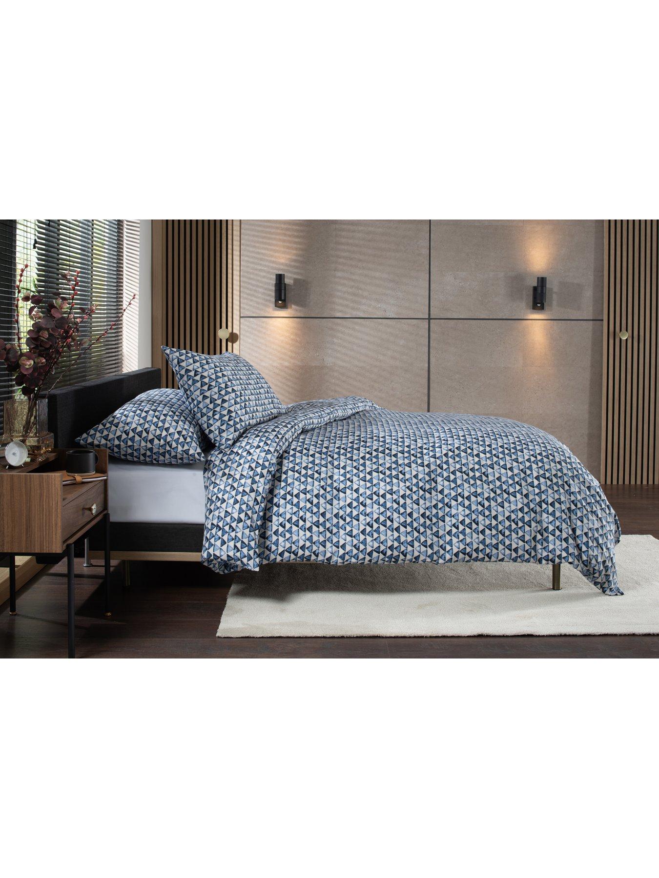 Image 4 of 5 of Studio 1846 Triangles King Duvet Set