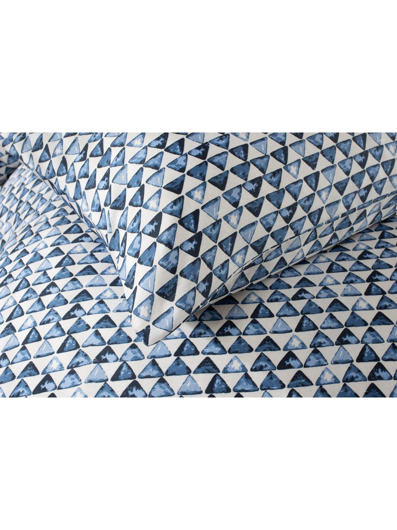 Image 5 of 5 of Studio 1846 Triangles King Duvet Set