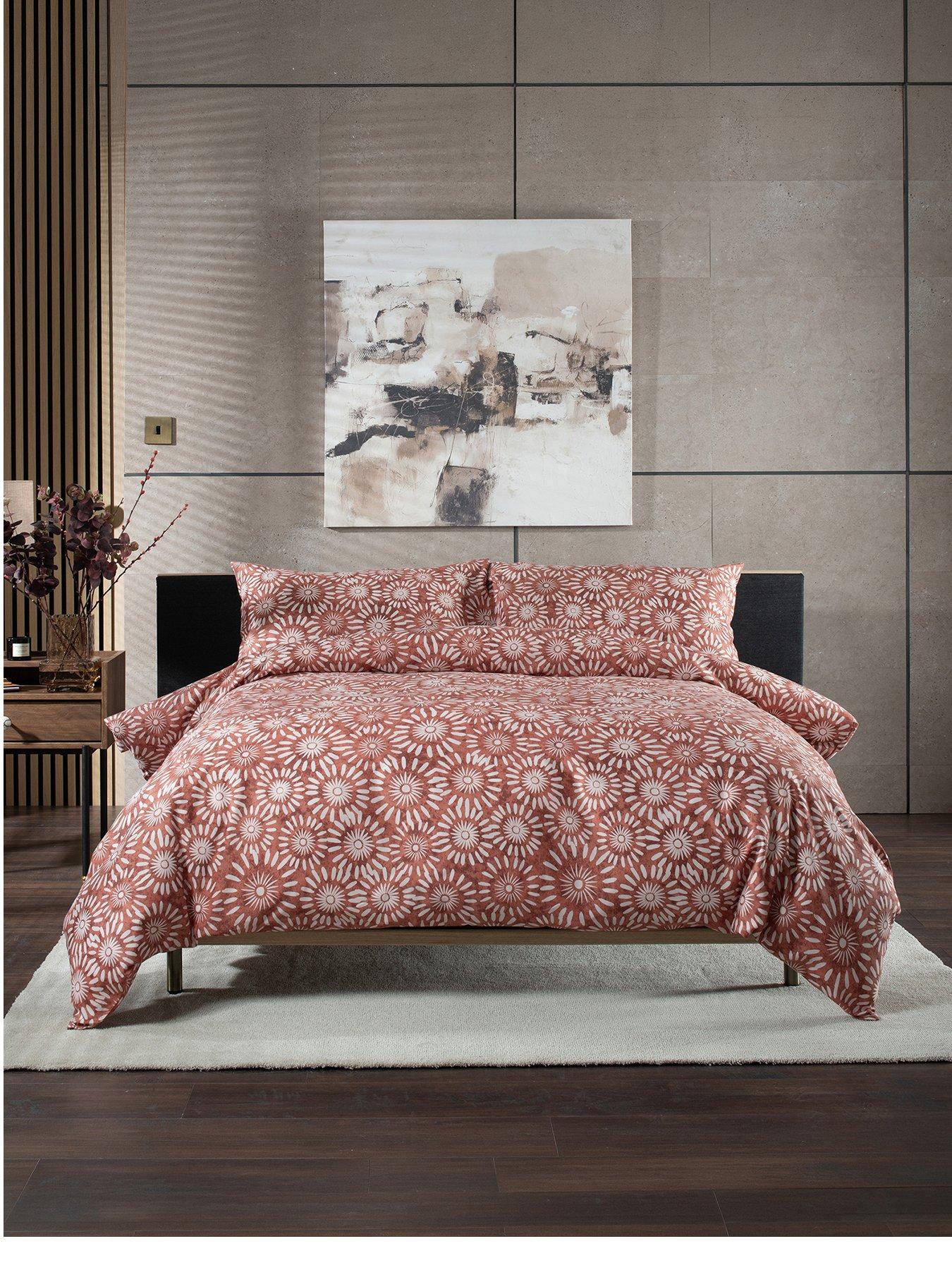 Image 2 of 5 of Studio 1846 Thompson Rust King Duvet Set