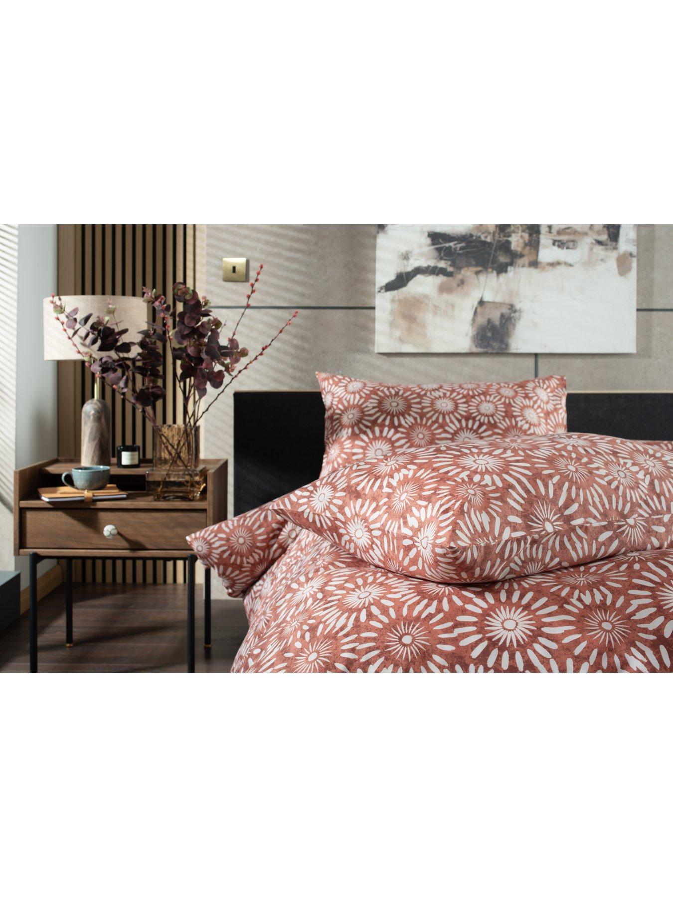 Image 4 of 5 of Studio 1846 Thompson Rust King Duvet Set
