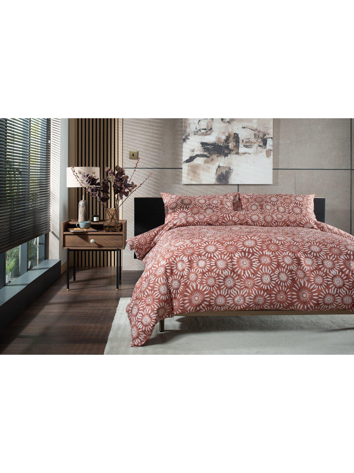 Image 5 of 5 of Studio 1846 Thompson Rust King Duvet Set