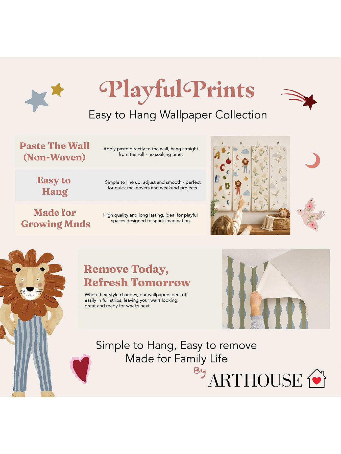 Image 4 of 4 of ARTHOUSE Pretty Meadow Natural & Mulitcolour Wallpaper