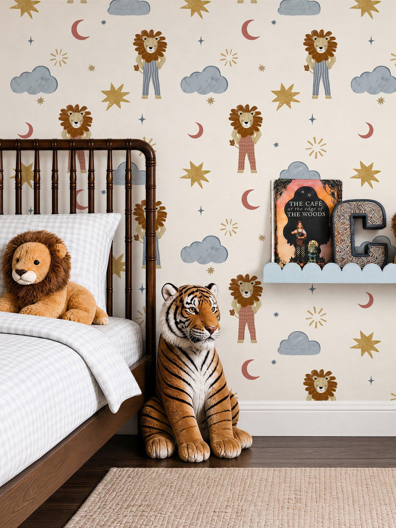 ARTHOUSE Leo Cream & Multi Wallpaper