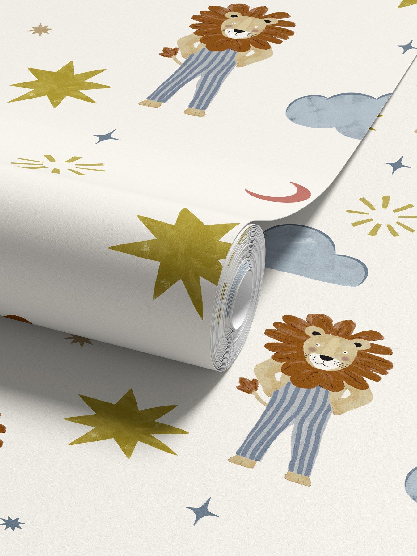 Image 2 of 4 of ARTHOUSE Leo Cream & Multi Wallpaper