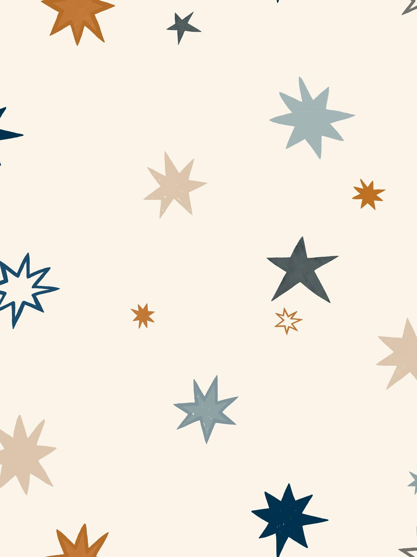Image 2 of 5 of ARTHOUSE Supernova Blue & Blush Pink Wallpaper