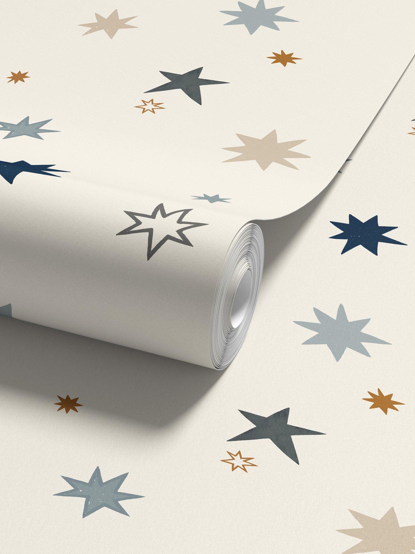 Image 3 of 5 of ARTHOUSE Supernova Blue & Blush Pink Wallpaper