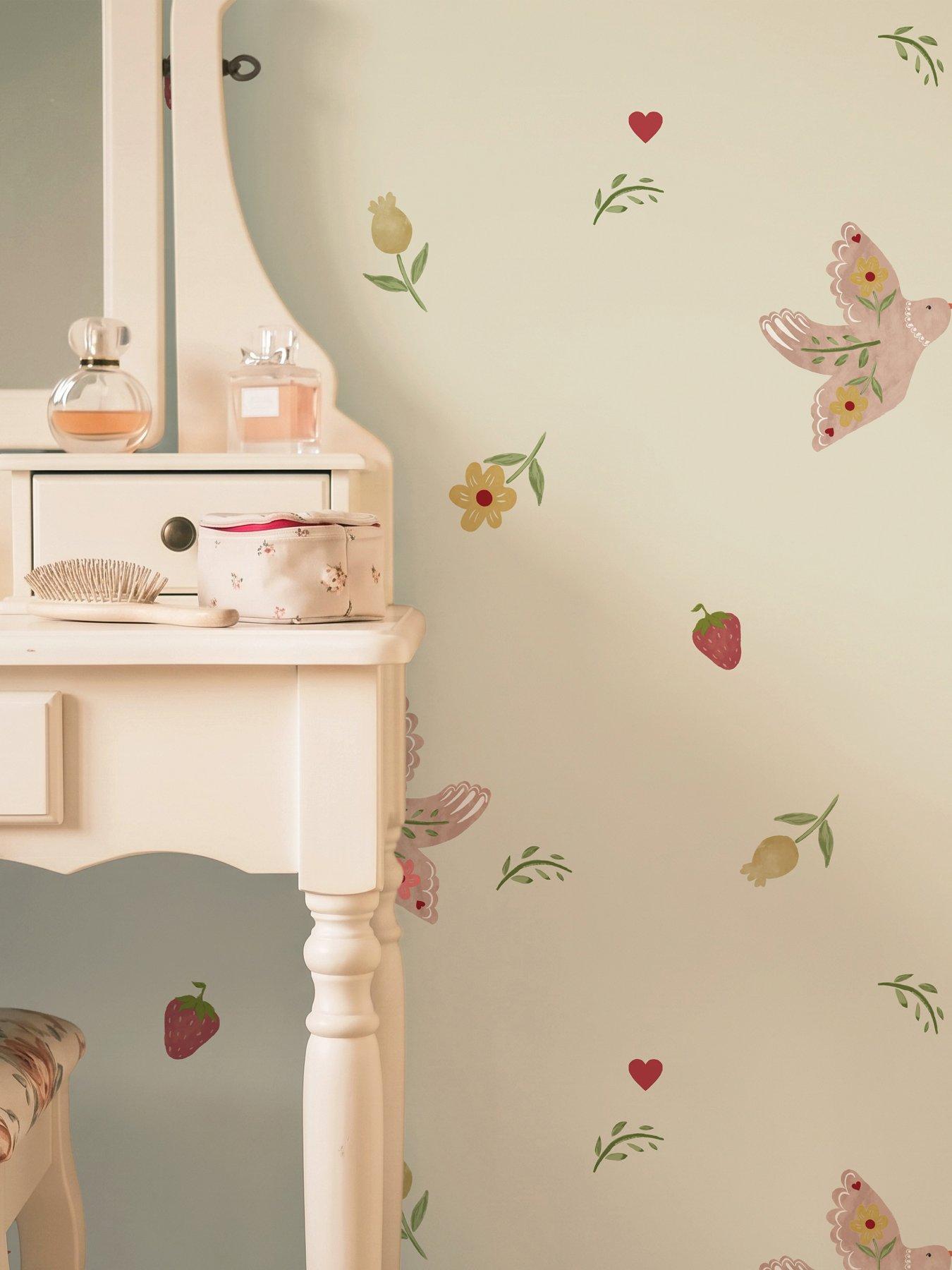 ARTHOUSE Summer Festival Cream & Blush Wallpaper