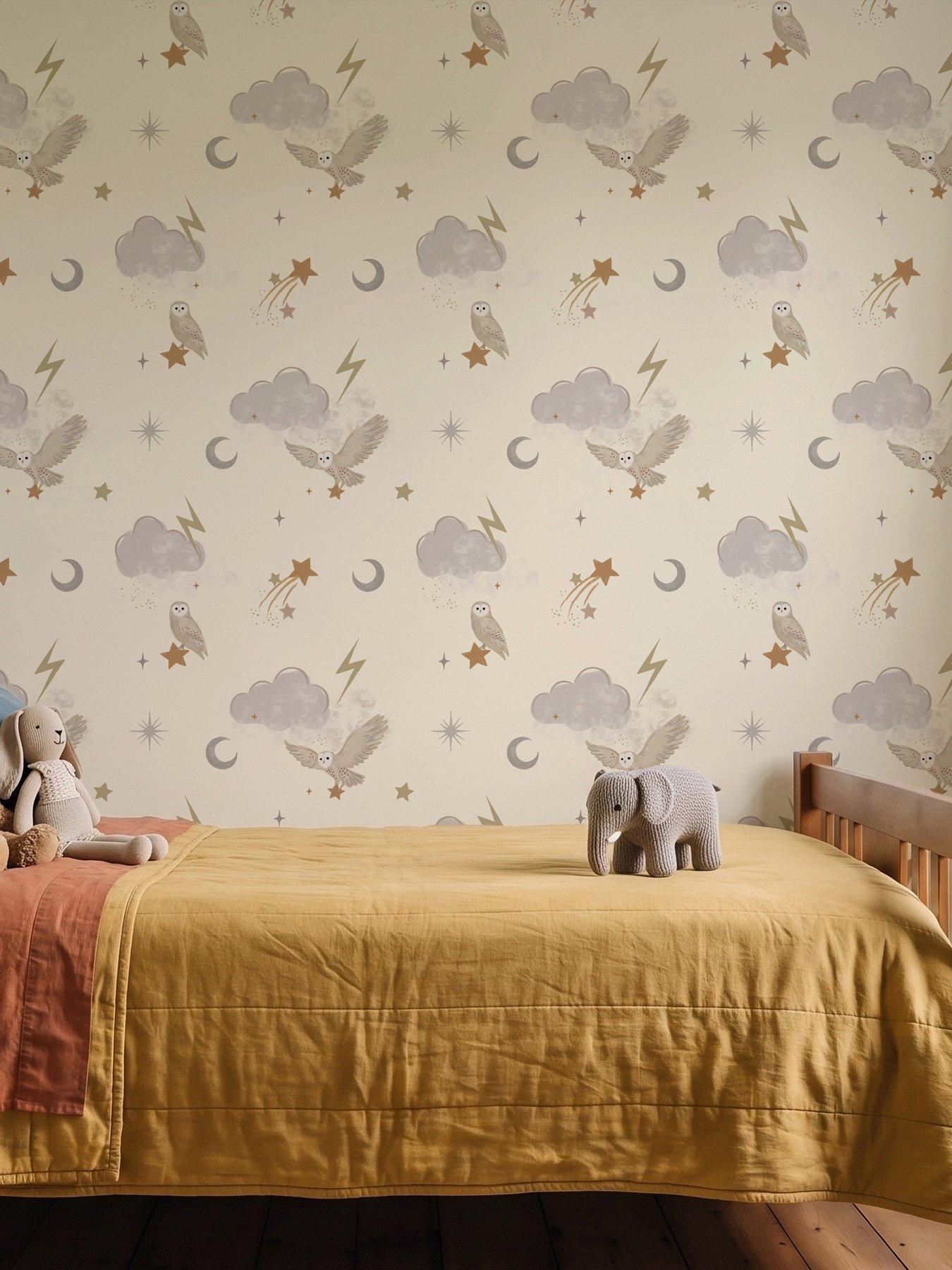 Image 1 of 5 of ARTHOUSE Mystical Flight Cream Wallpaper