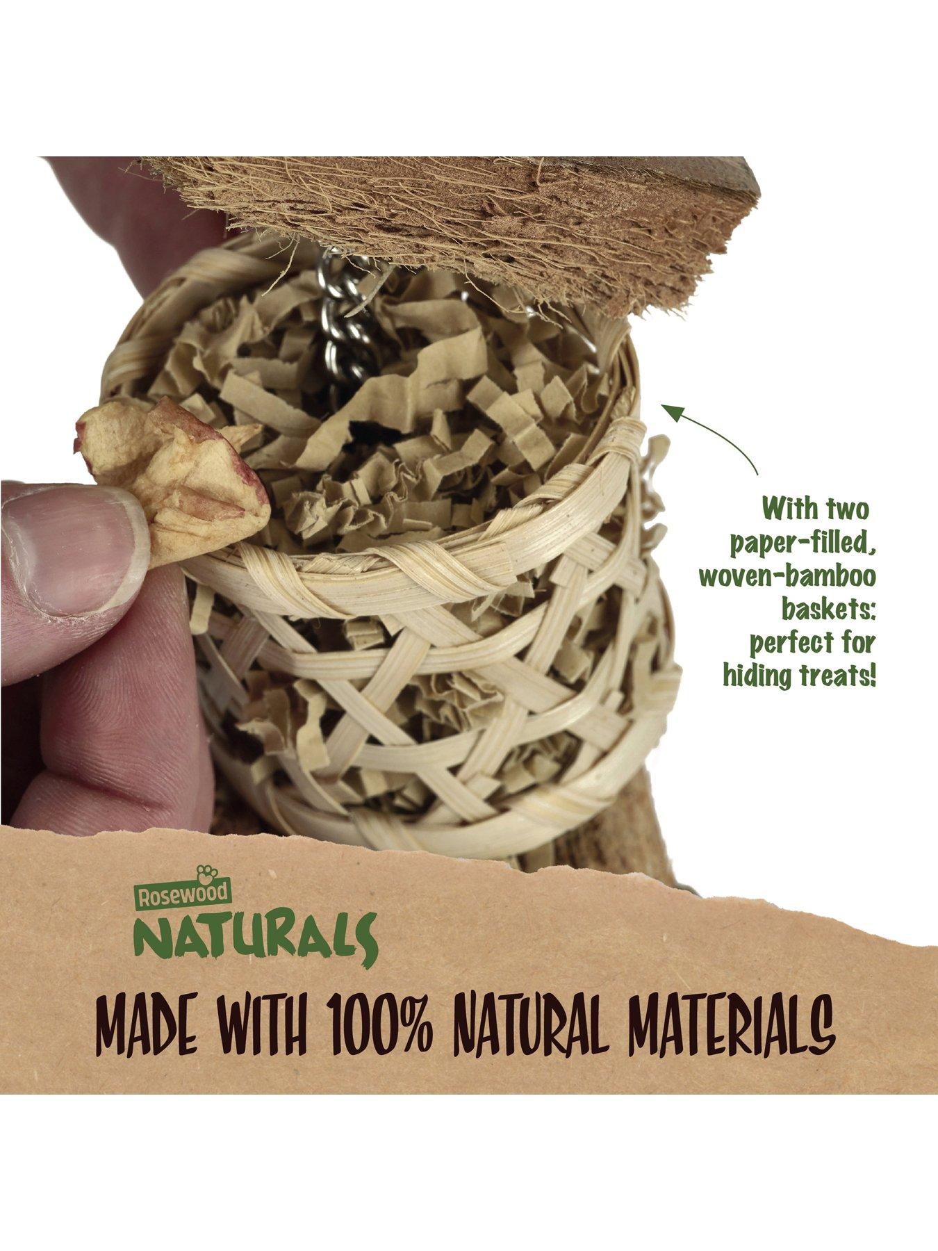 Image 4 of 7 of Rosewood Naturals Lantern Duo Forager Bird Toy
