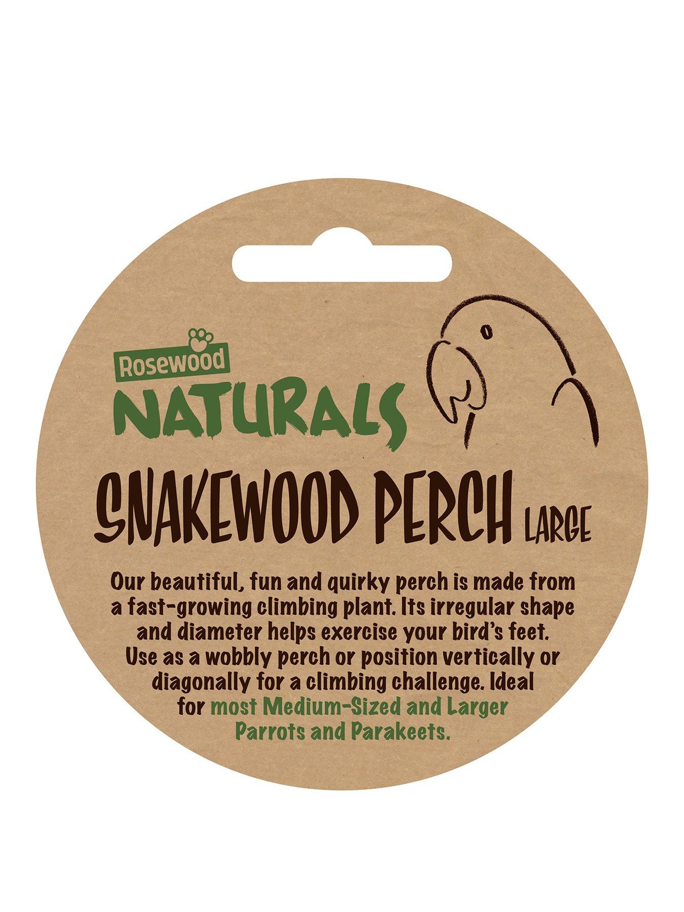 Image 2 of 7 of Rosewood Naturals Snakewood Perch Large