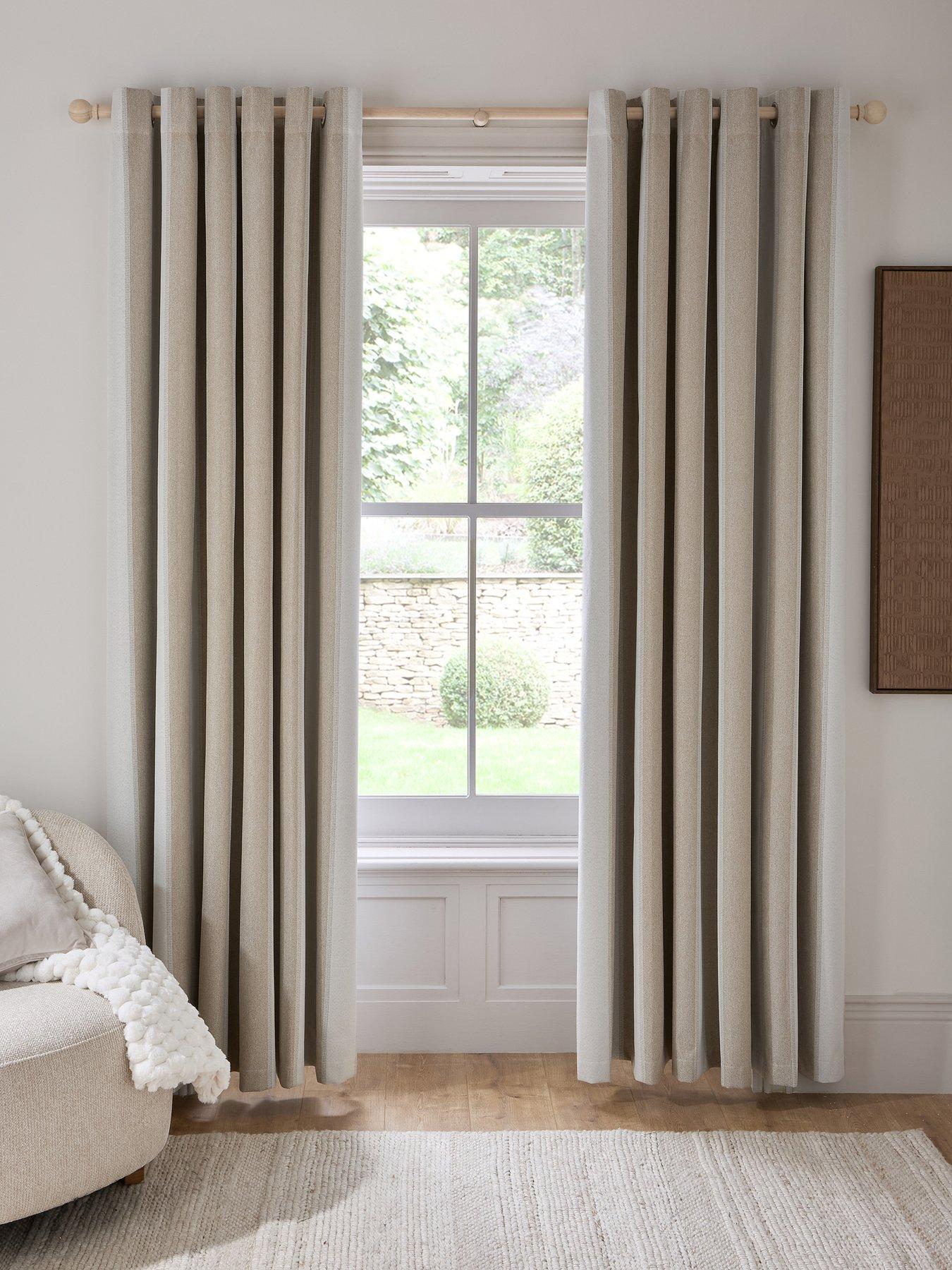 Image 1 of 4 of The Very Collection Regatta Eyelet Curtain 90x90
