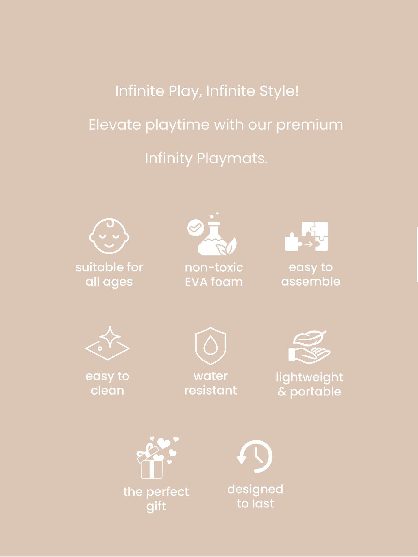 Image 7 of 7 of Tutti Bambini Infinity Baby Playmat Oddity Mono