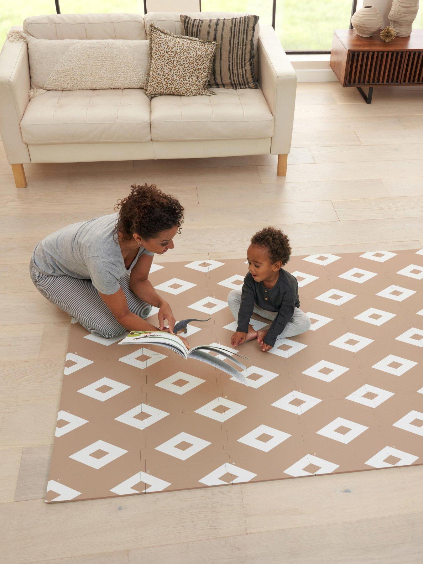 Image 1 of 4 of Tutti Bambini Puzzle Playmat - Diamond Cinnamon
