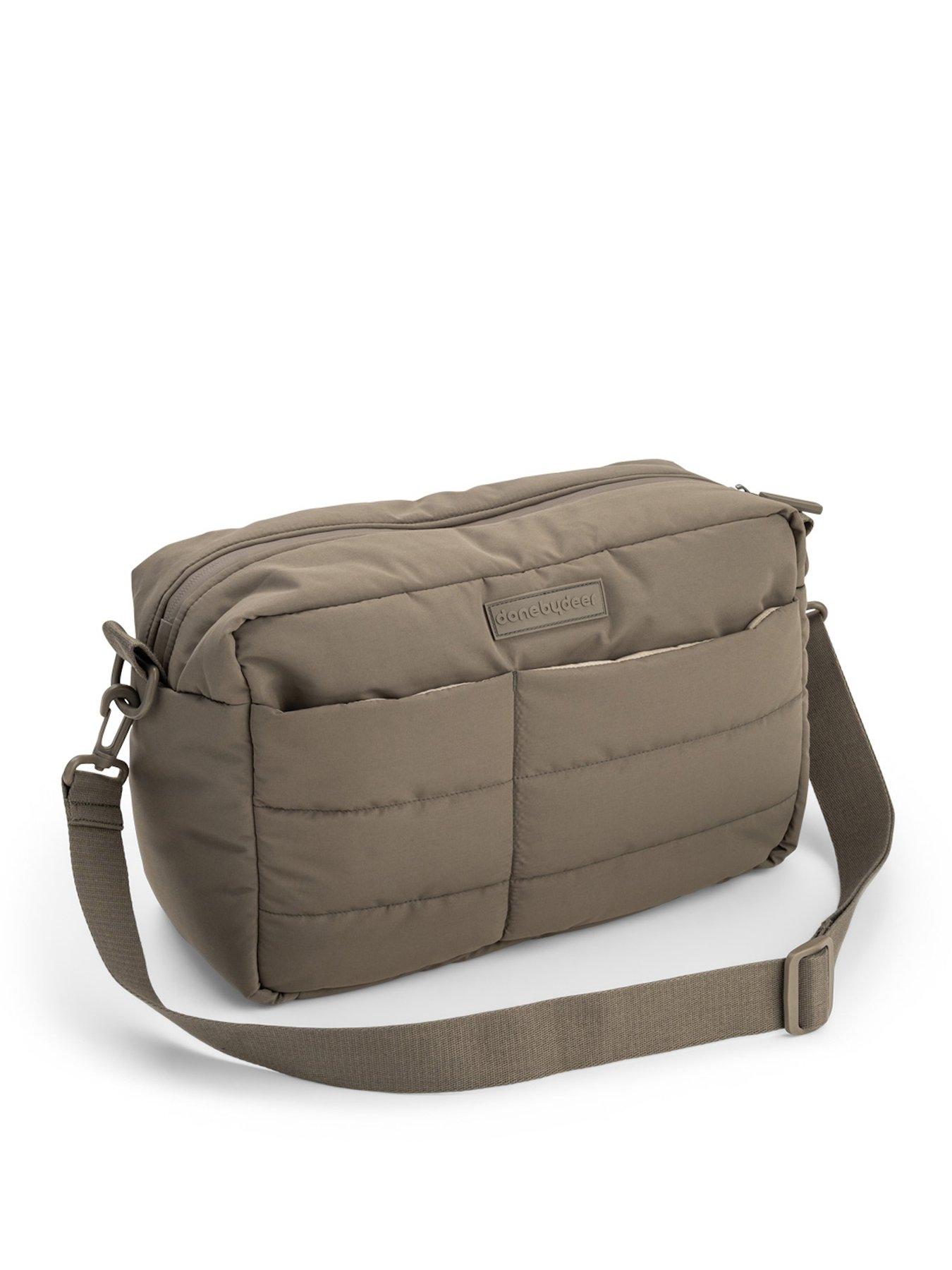 Image 1 of 7 of Done by Deer Quilted stroller bag Taupe