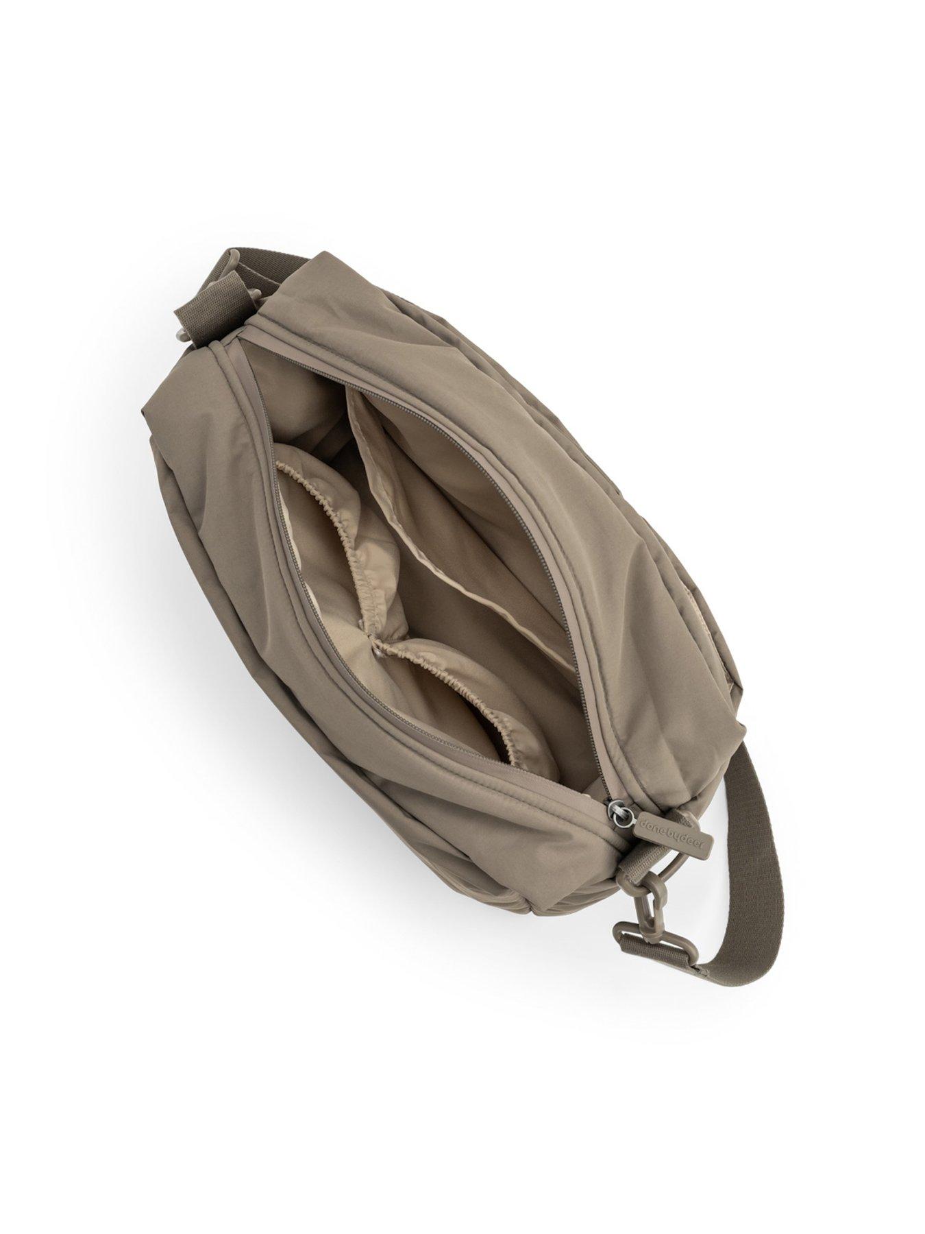 Image 4 of 7 of Done by Deer Quilted stroller bag Taupe