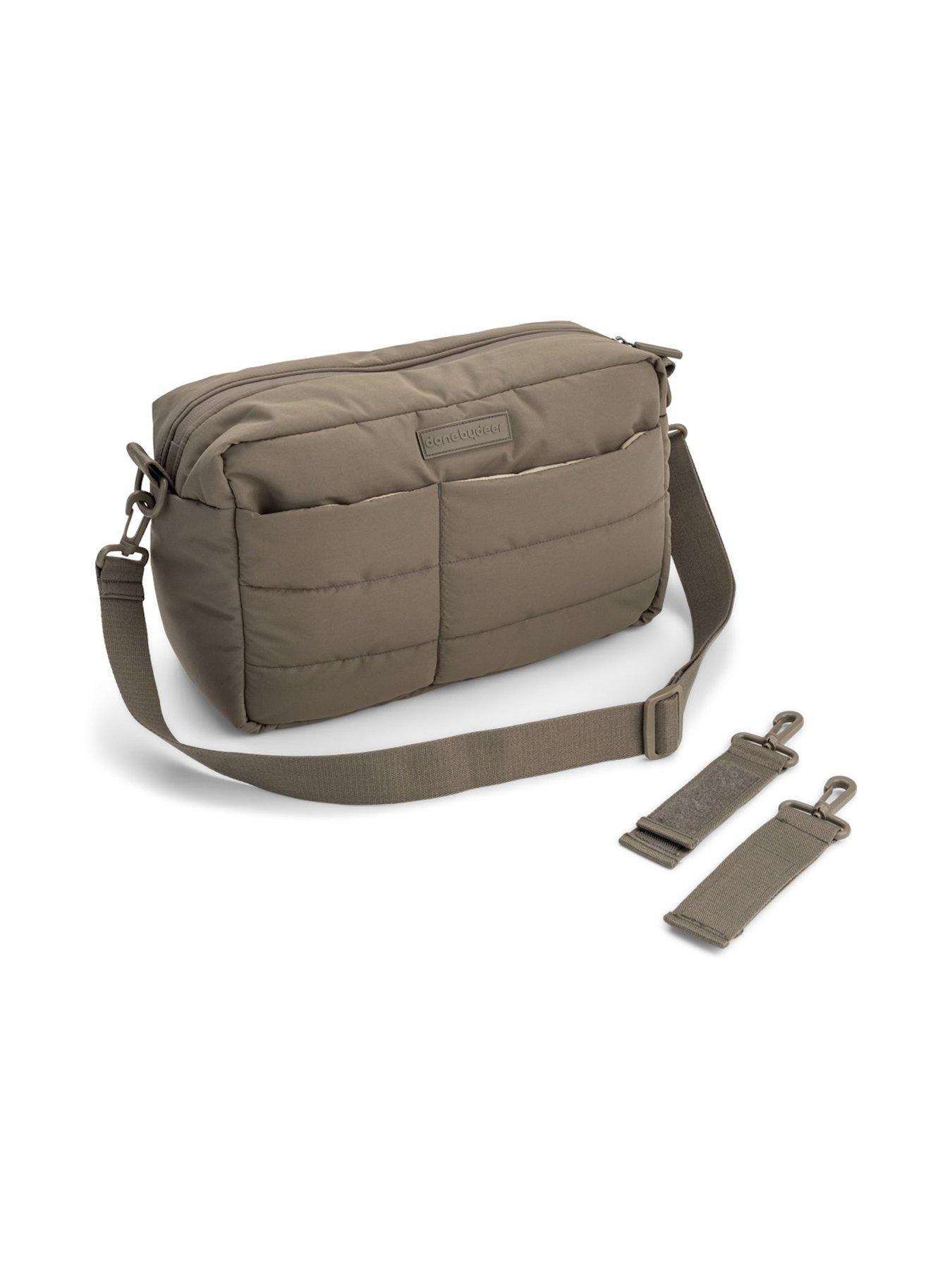 Image 5 of 7 of Done by Deer Quilted stroller bag Taupe